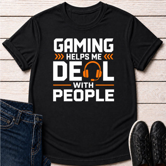 T-Shirt Black / S People Management T-Shirt