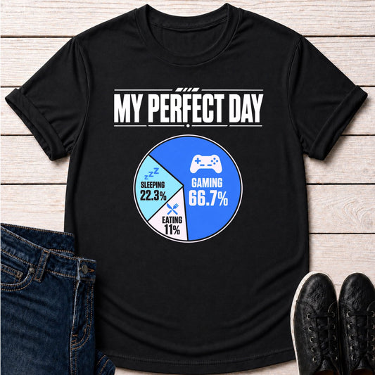 T-Shirt Black / S Perfect Day Gaming T-shirt