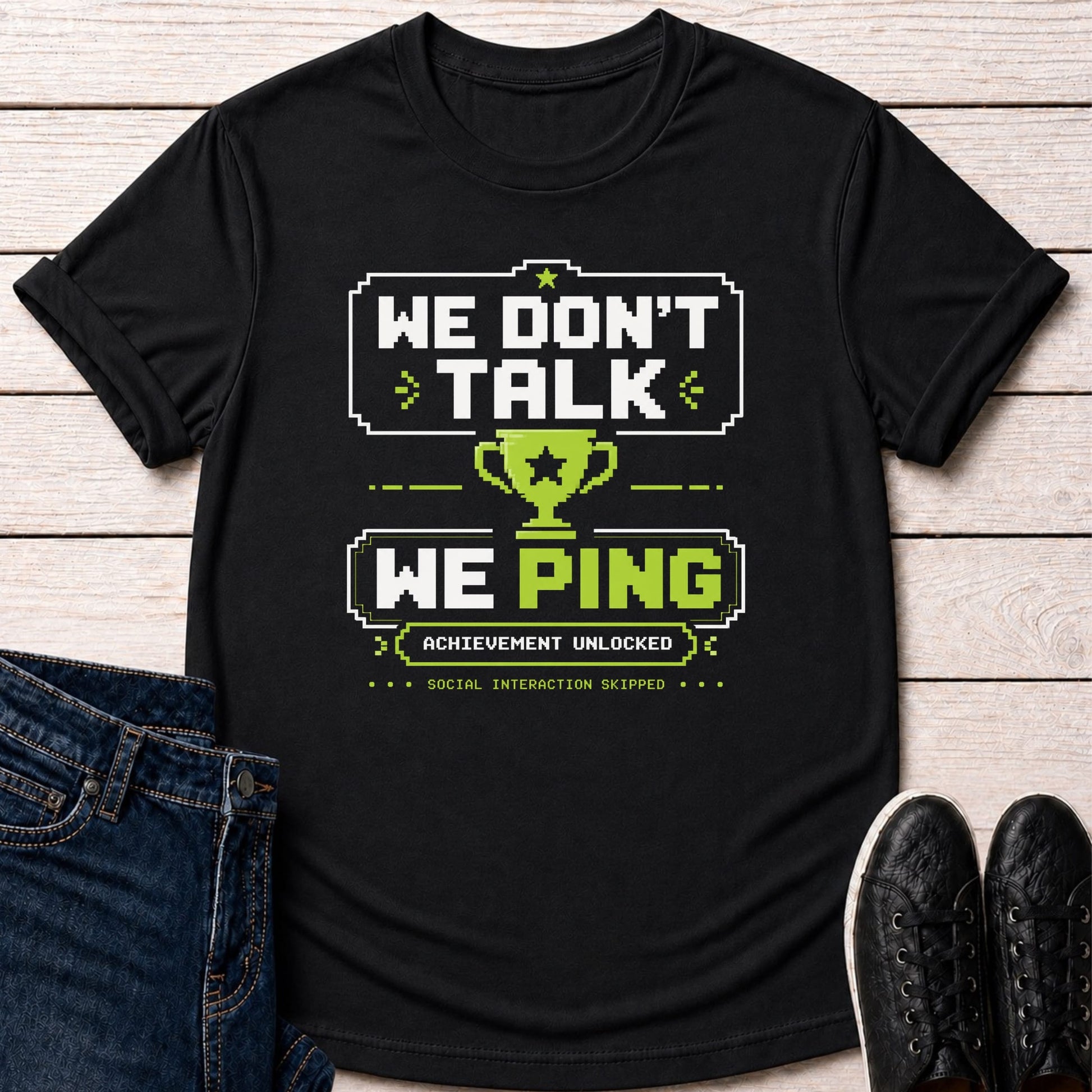 T-Shirt Black / S Ping Only T-shirt