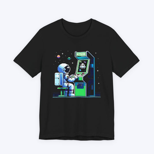 T-Shirt Black / S Pixel Bits Astronaut Adventure T-shirt