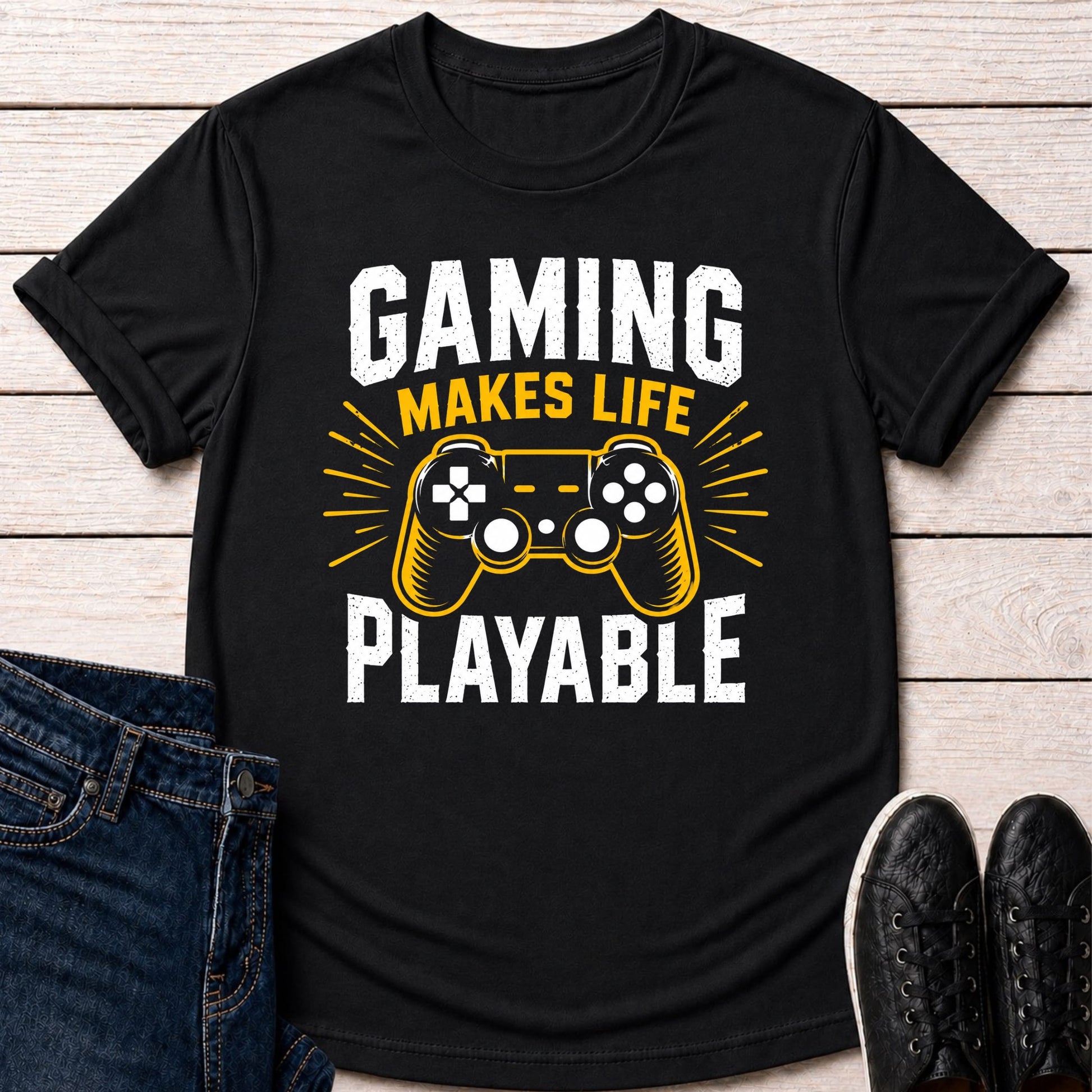 T-Shirt Black / S Playing IRL T-shirt