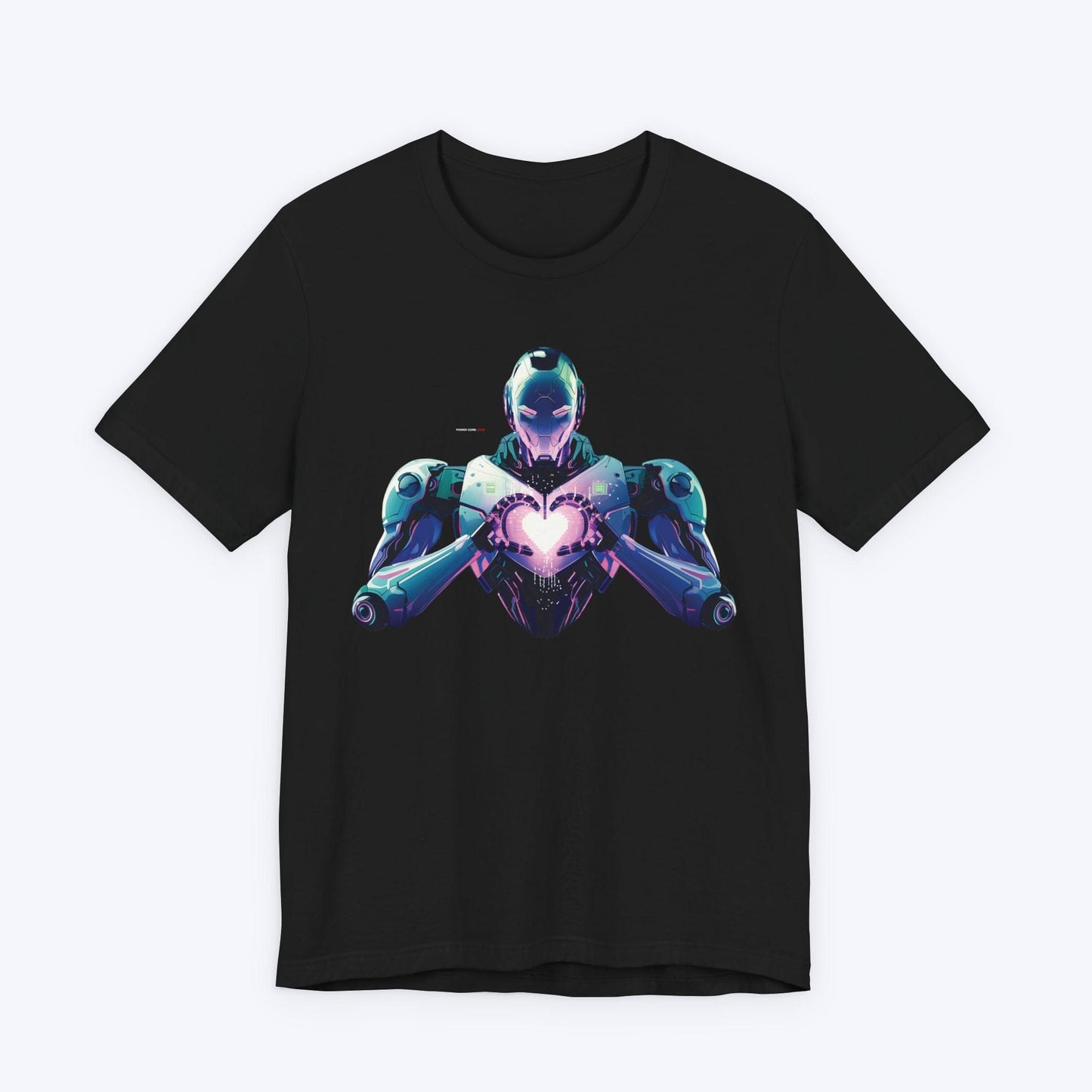 T-Shirt Black / S Power Core of Love T-shirt