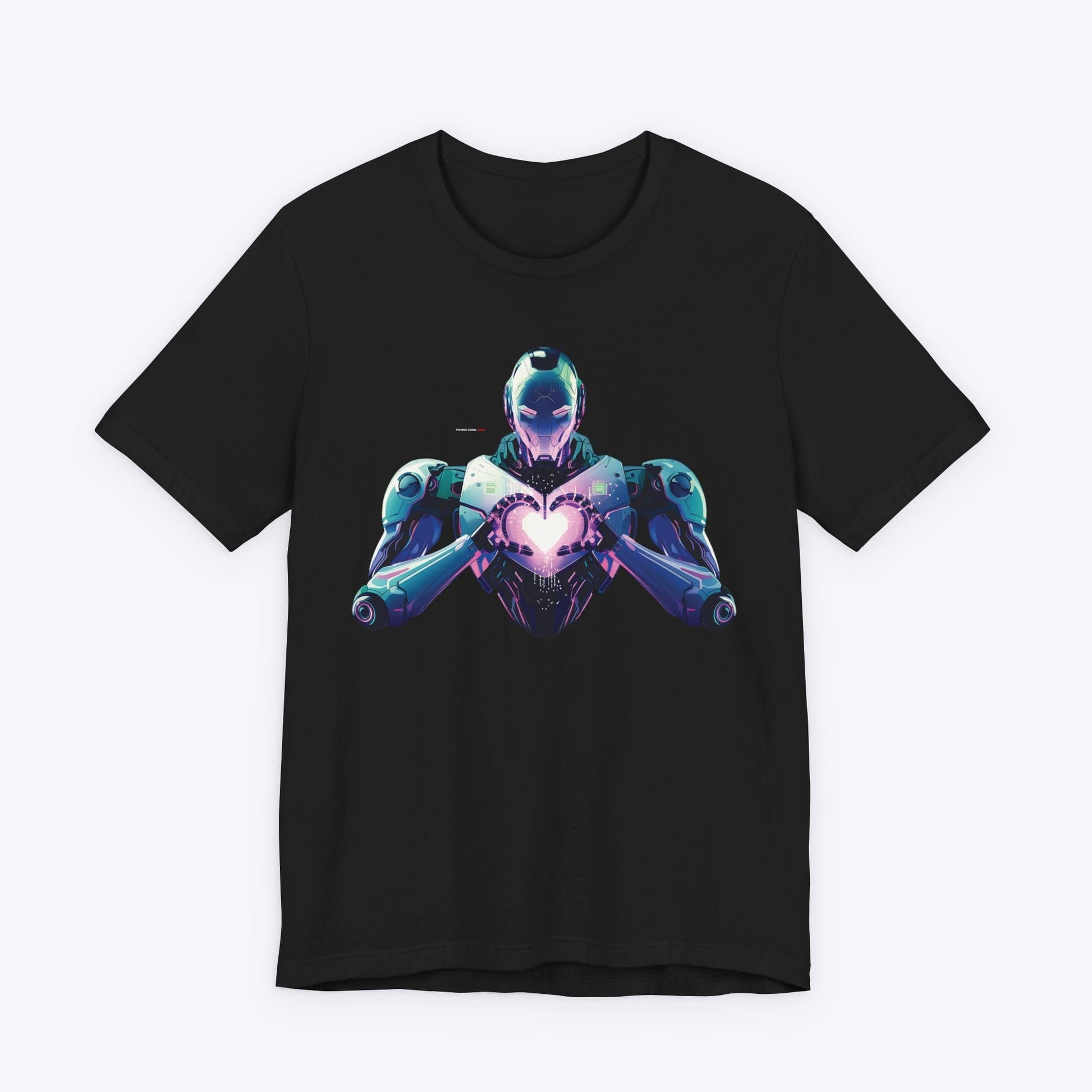 T-Shirt Black / S Power Core of Love T-shirt