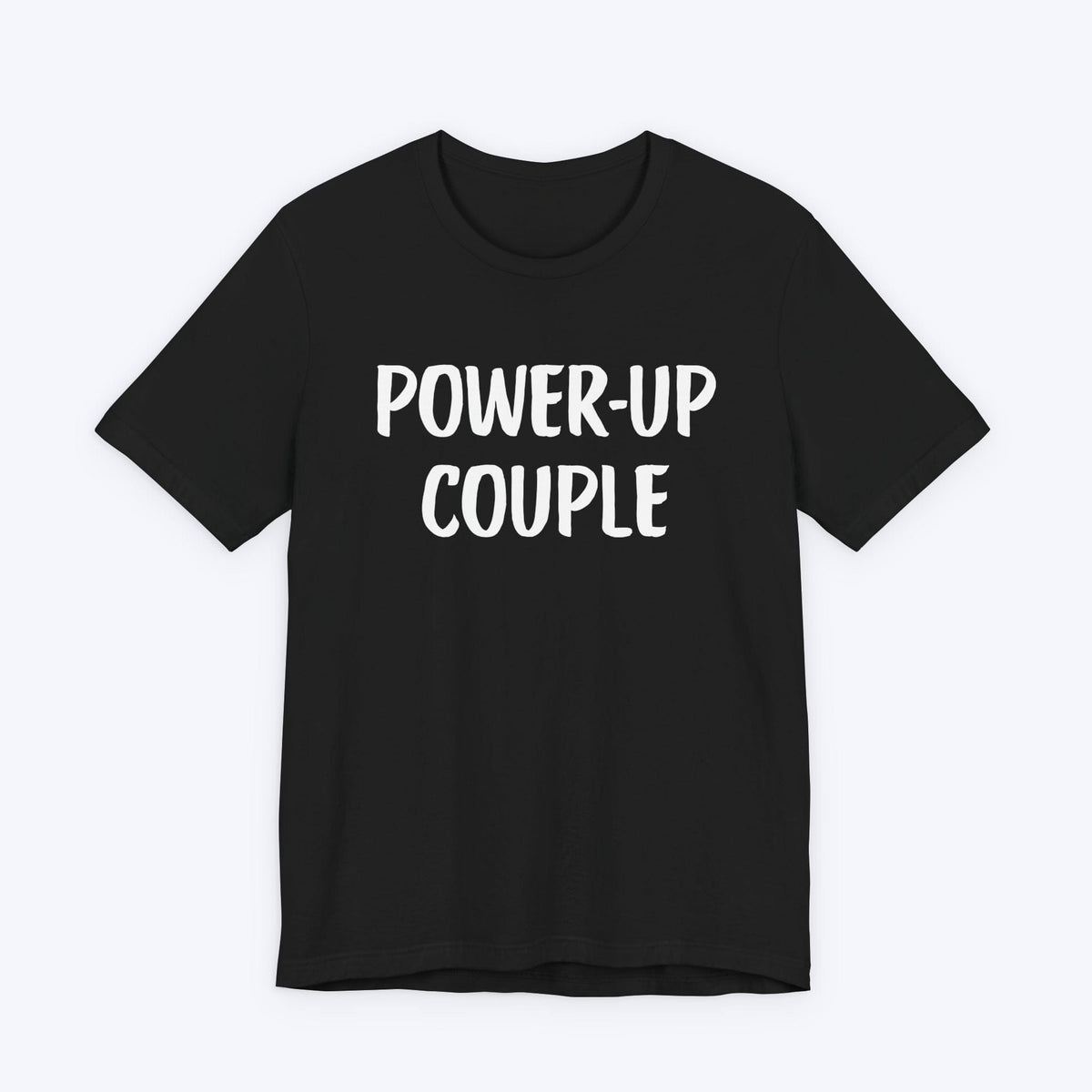 T-Shirt Black / S Power-Up Couple T-shirt