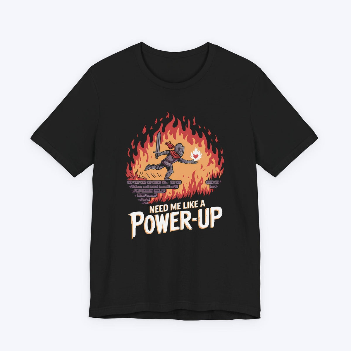 T-Shirt Black / S Power-Up Required T-shirt