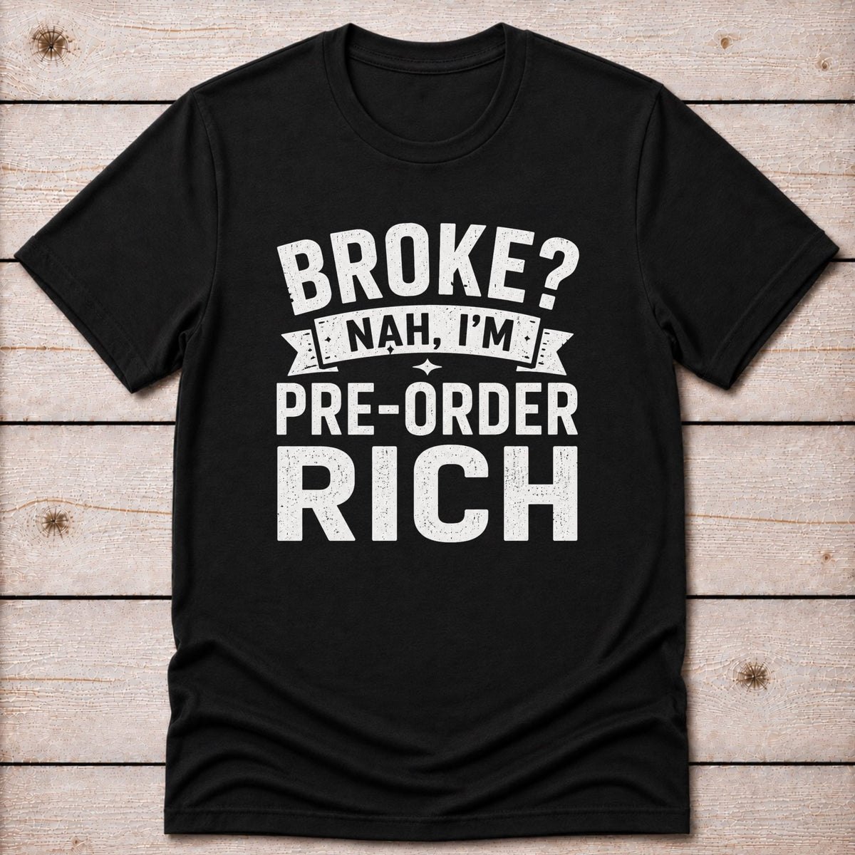 T-Shirt Black / S Pre Order Rich T-shirt