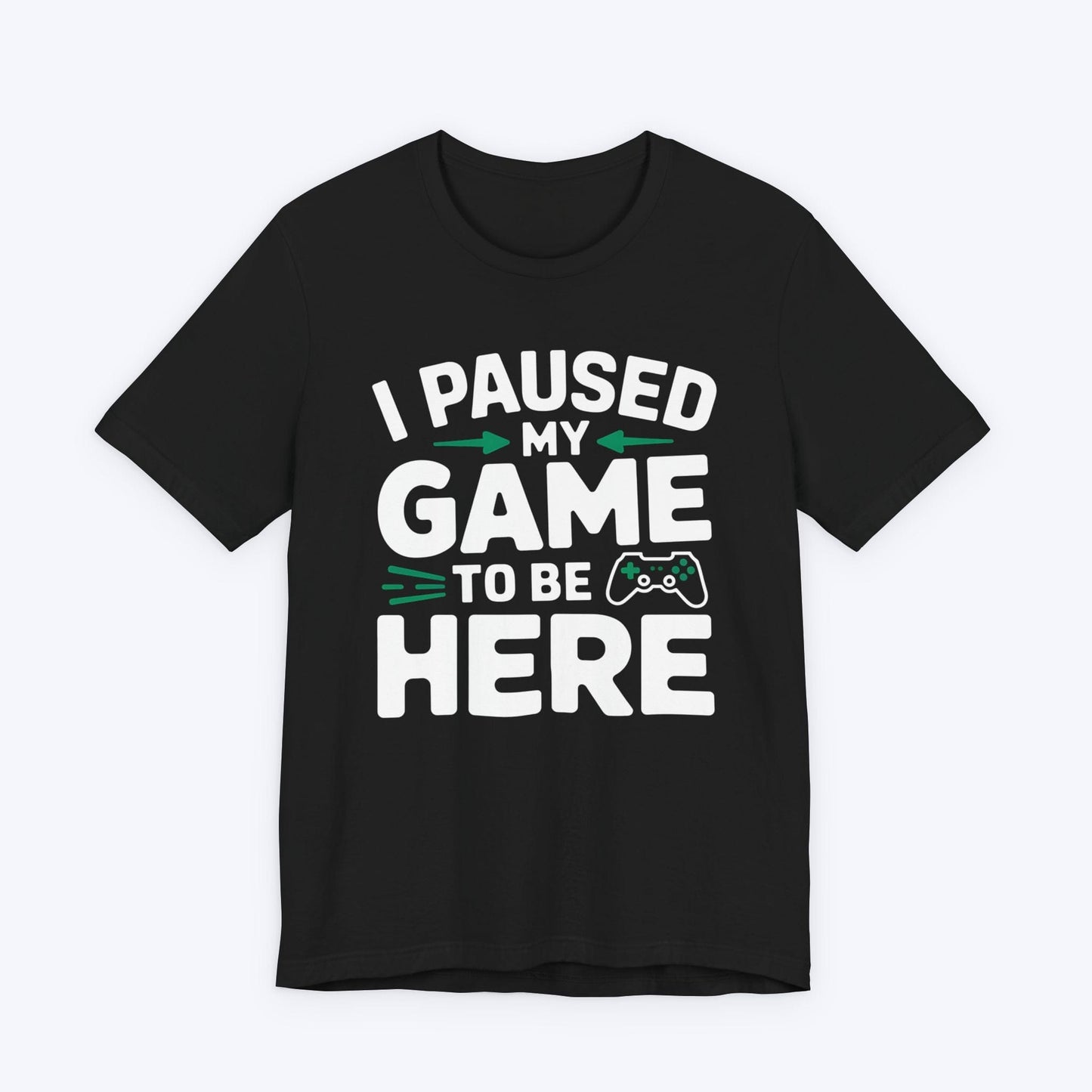 T-Shirt Black / S Press Start to Resume T-Shirt