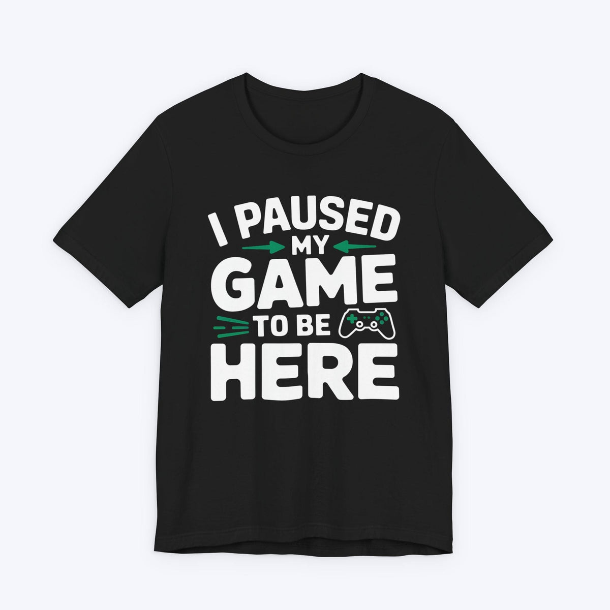 T-Shirt Black / S Press Start to Resume T-Shirt