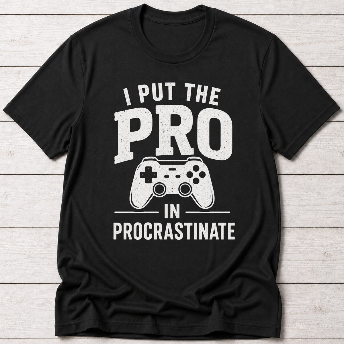 T-Shirt Black / S Pro Crastinator T-shirt