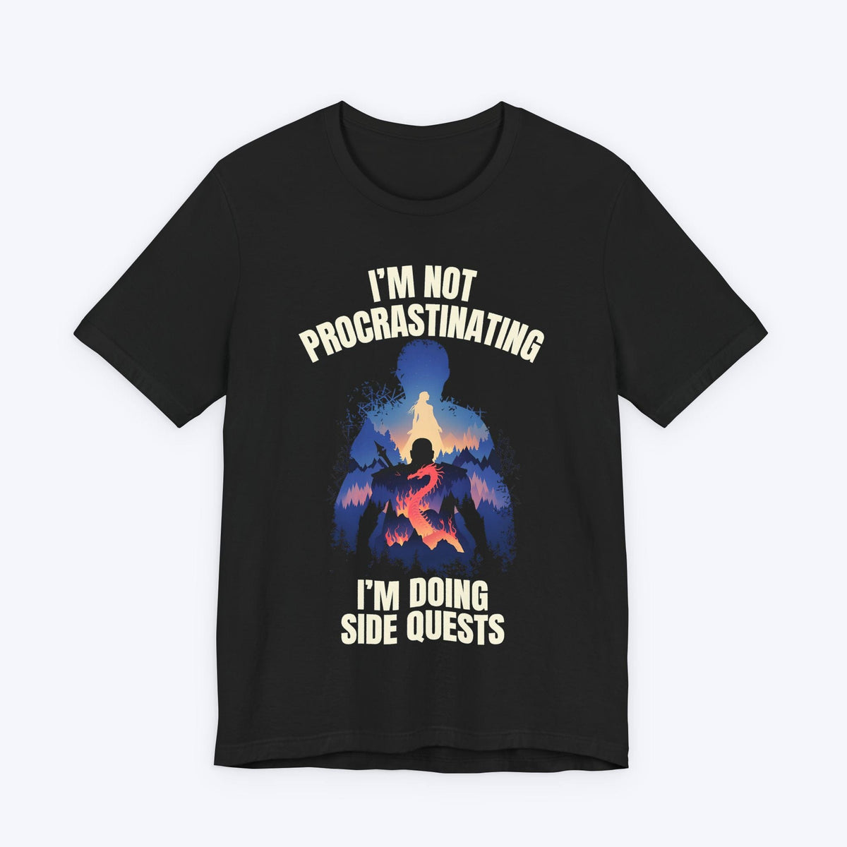 T-Shirt Black / S Procrastinating With Style T-shirt