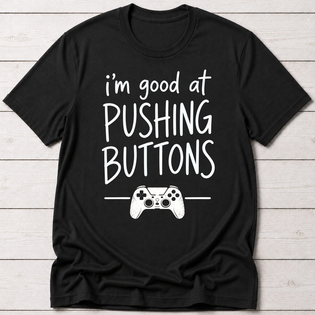 T-Shirt Black / S Pushing Buttons T-shirt