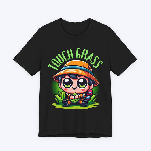 T-Shirt Black / S Quest Complete "Touched Grass" T-shirt