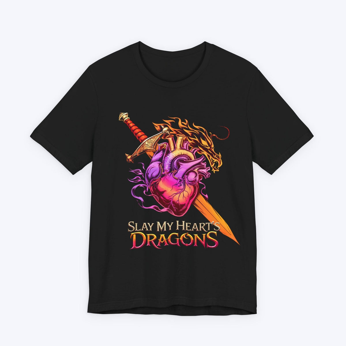 T-Shirt Black / S Quest for My Heart T-shirt