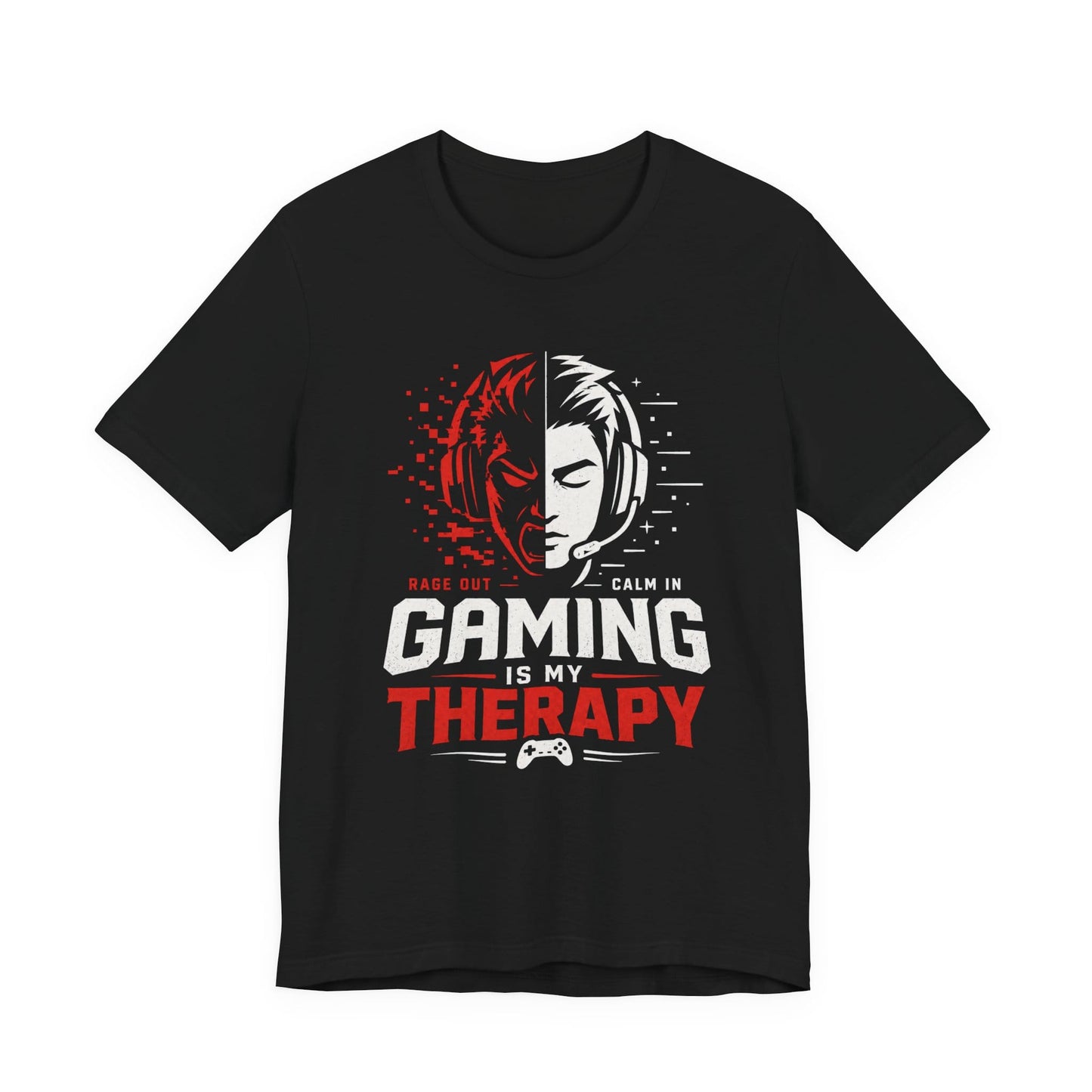 T-Shirt Black / S Rage Calm Gaming T-shirt