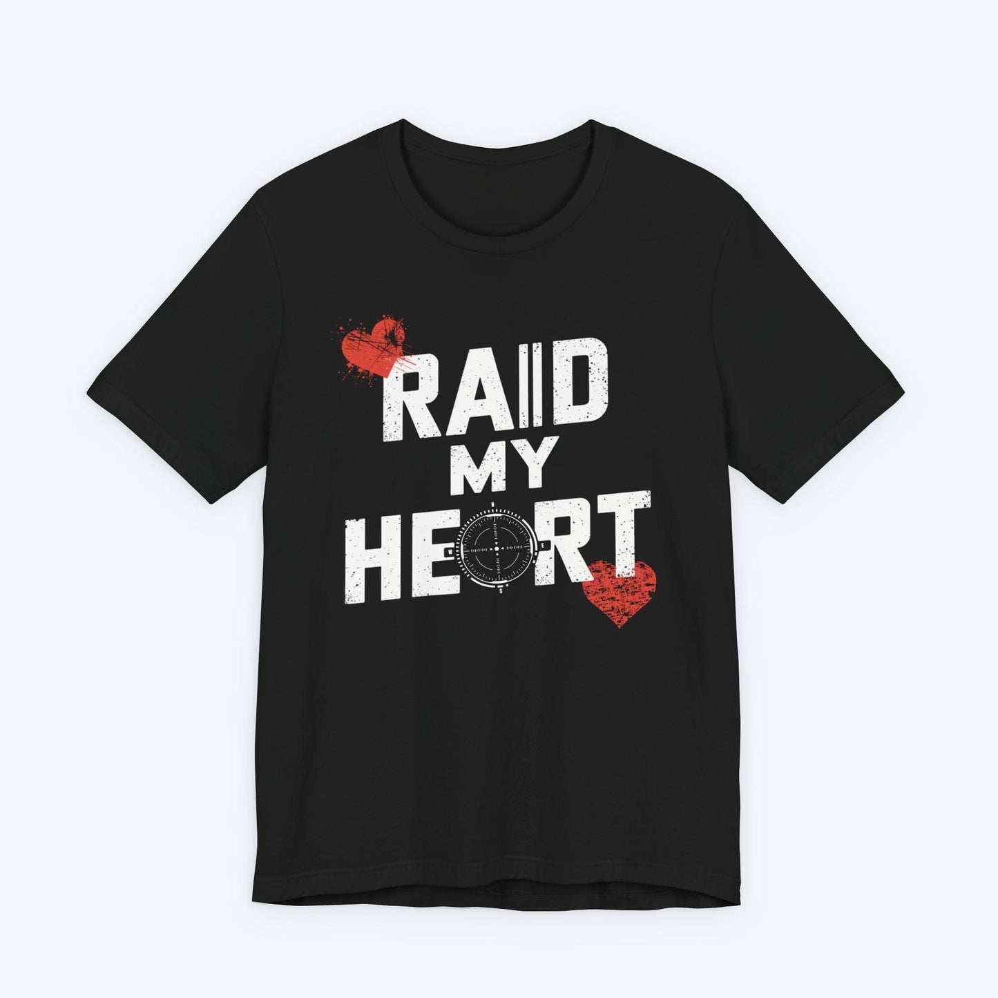 T-Shirt Black / S Raid My Heart T-shirt