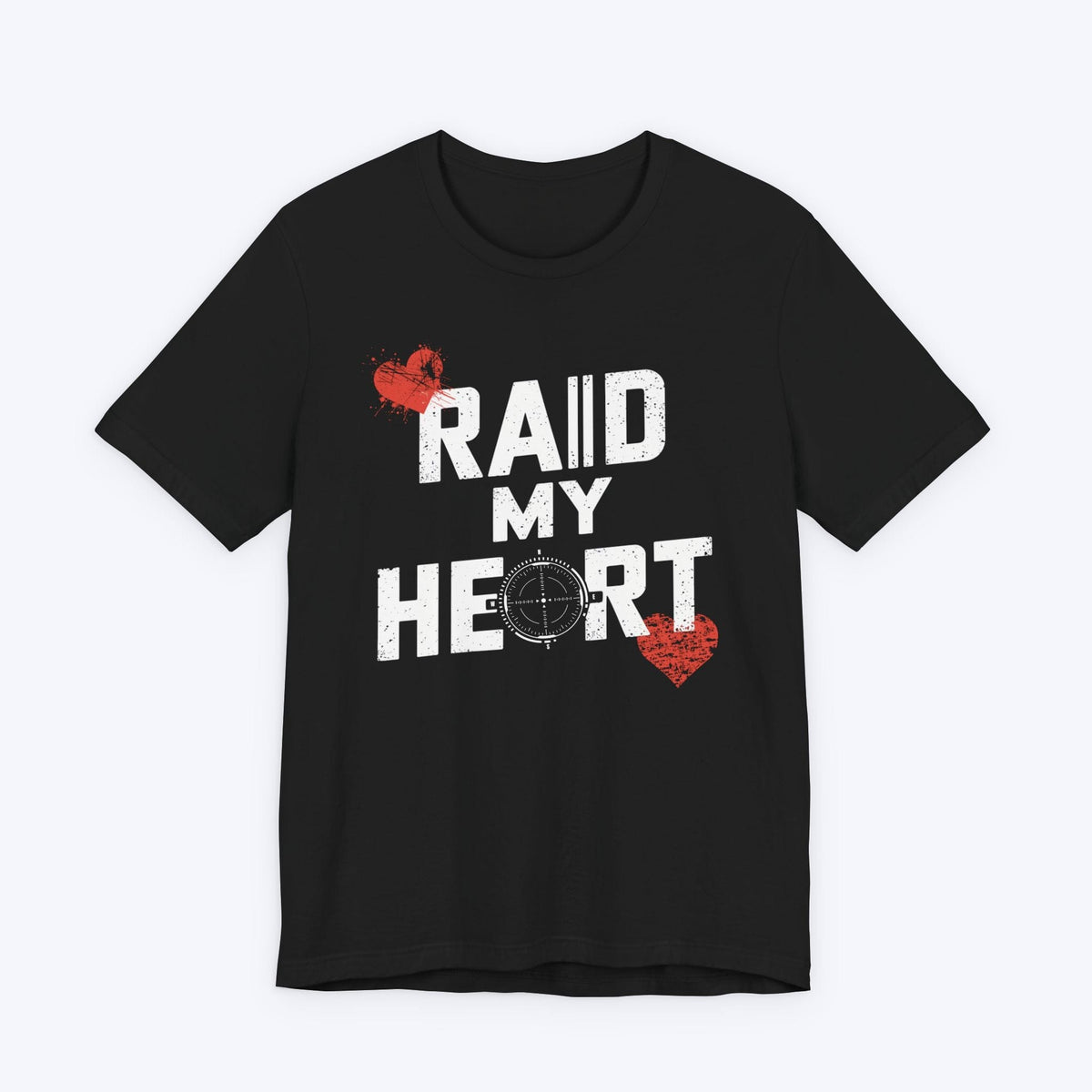 T-Shirt Black / S Raid My Heart T-shirt