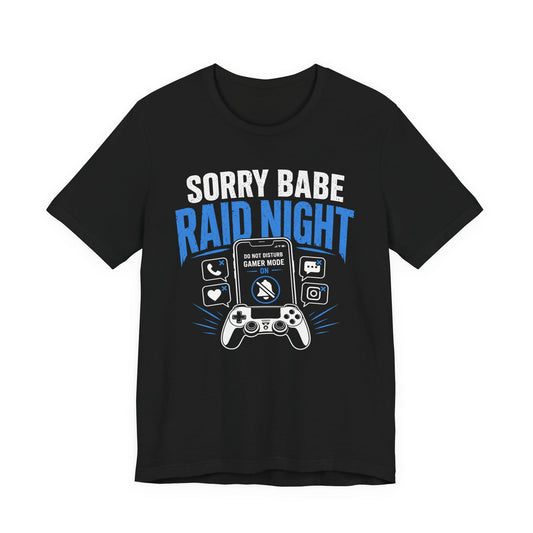 T-Shirt Black / S Raid Night T-shirt