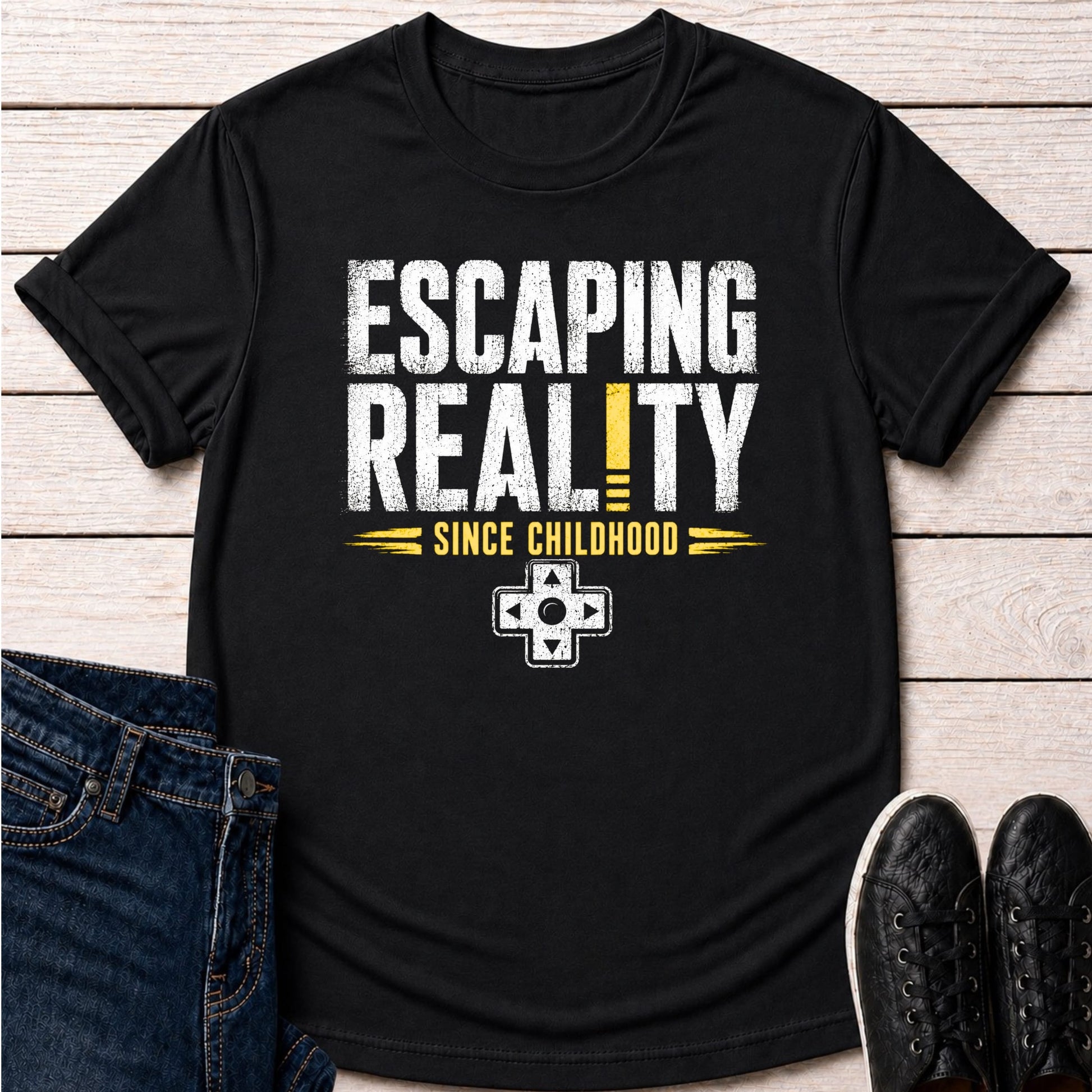 T-Shirt Black / S Reality Escape T-Shirt