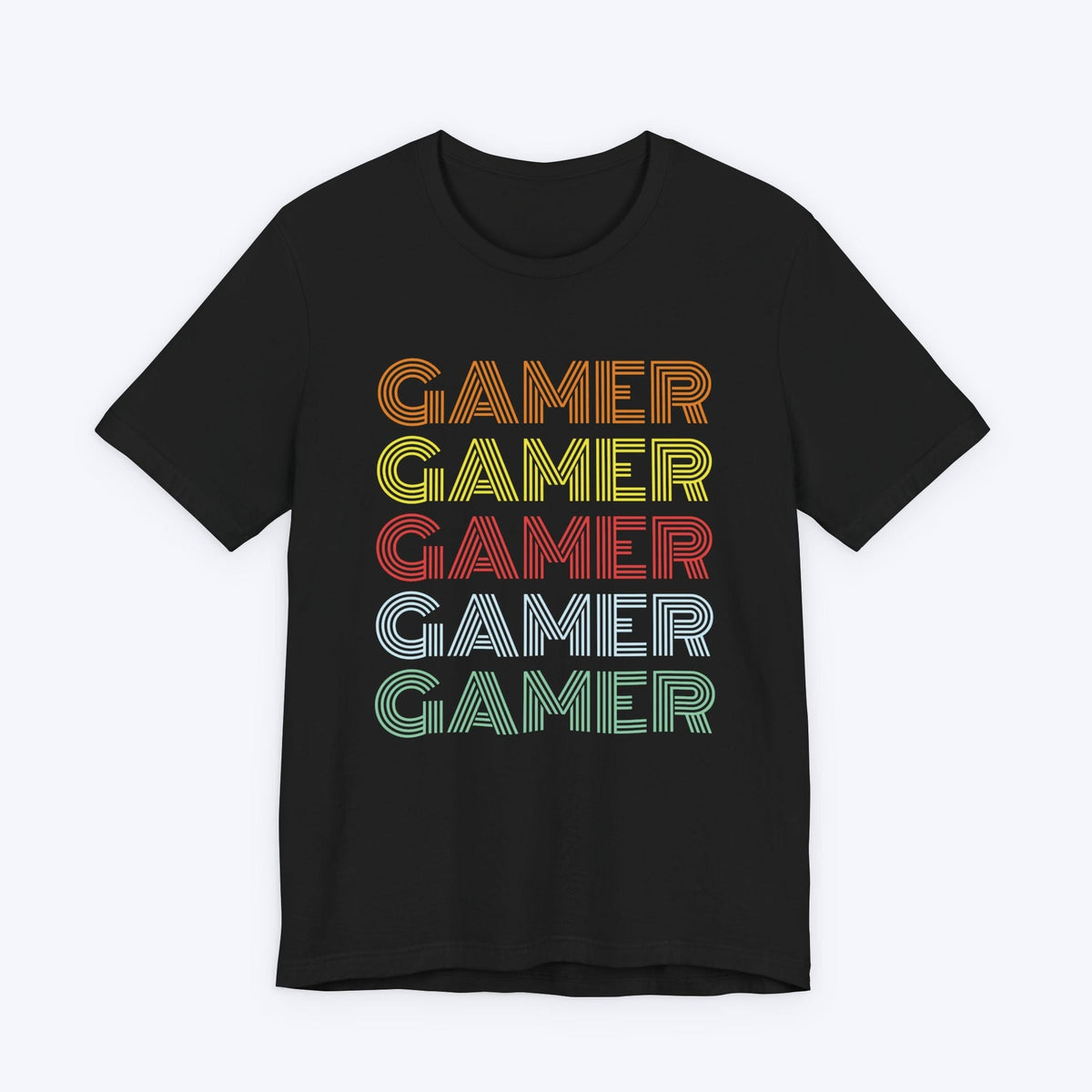 T-Shirt Black / S Retro Gamer T-shirt