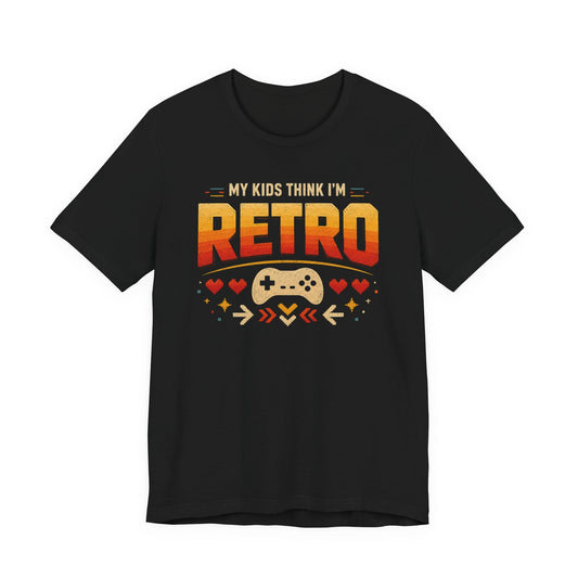 T-Shirt Black / S Retro Gaming Parent T-shirt