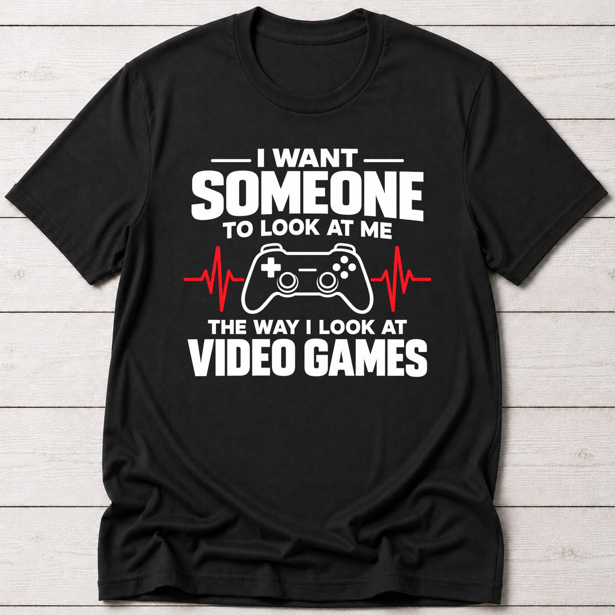 T-Shirt Black / S Romantic Gamer T-shirt