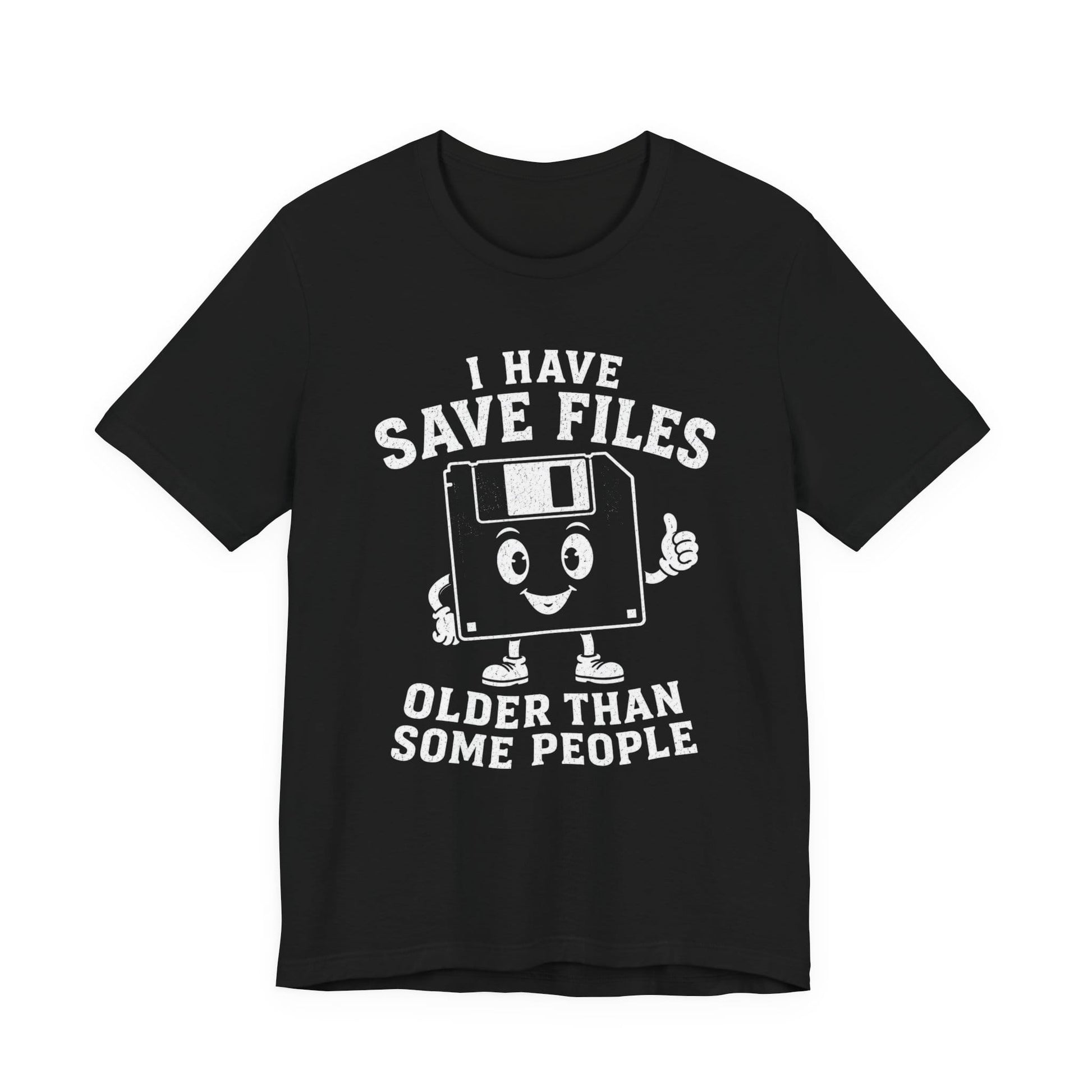 T-Shirt Black / S Save Files T-shirt