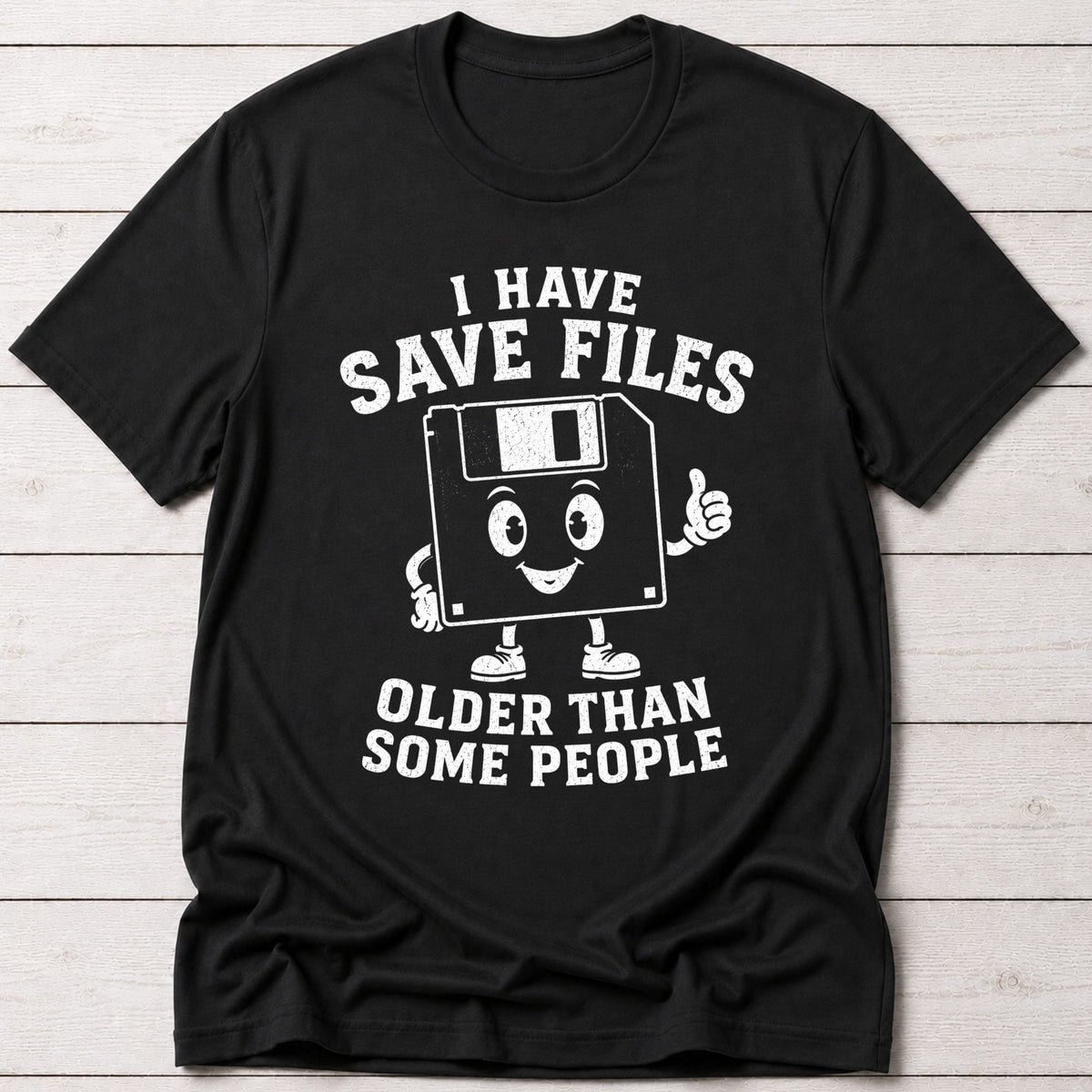 T-Shirt Black / S Save Files T-shirt