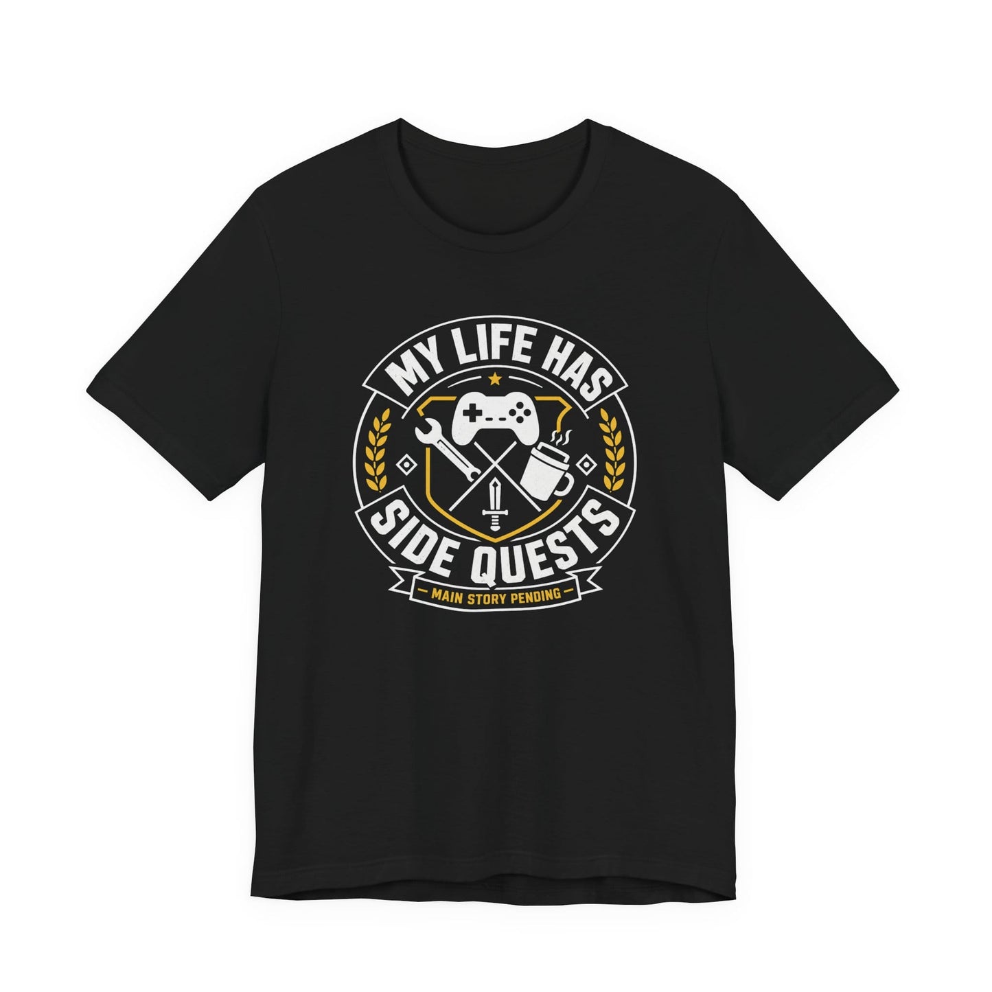 T-Shirt Black / S Side Quest Crest T-shirt