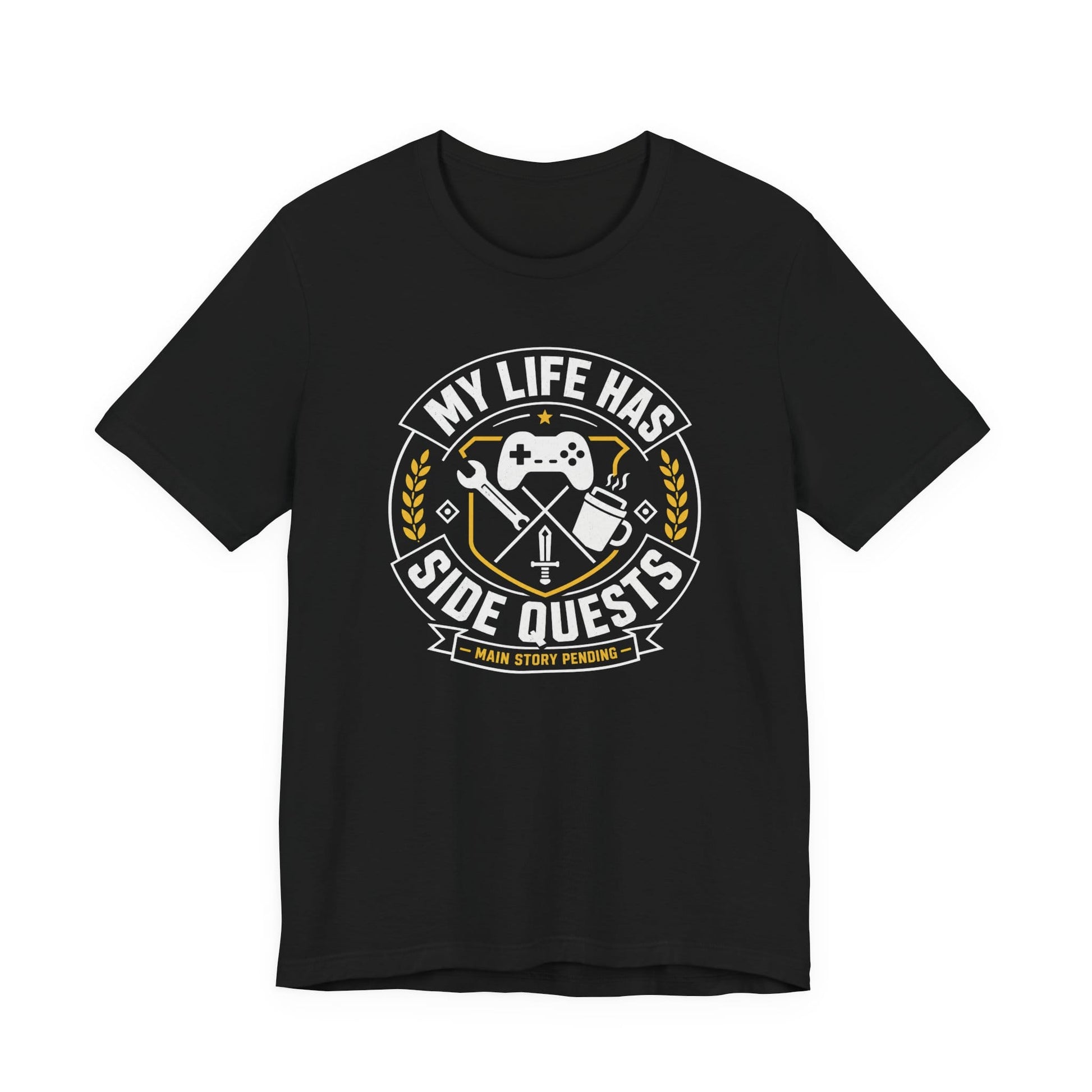 T-Shirt Black / S Side Quest Crest T-shirt