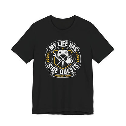 T-Shirt Black / S Side Quest Crest T-shirt