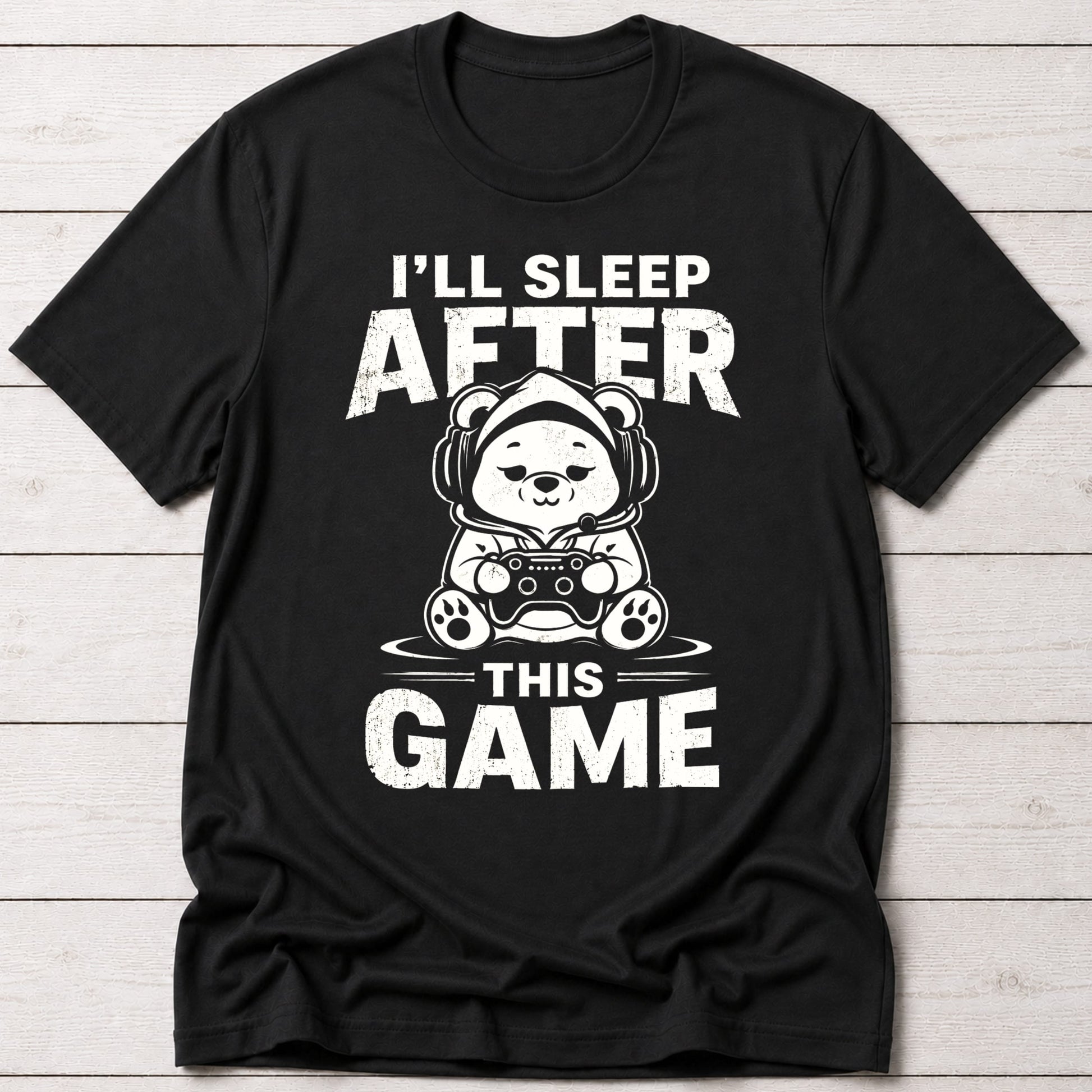 T-Shirt Black / S Sleep Can Wait T-Shirt