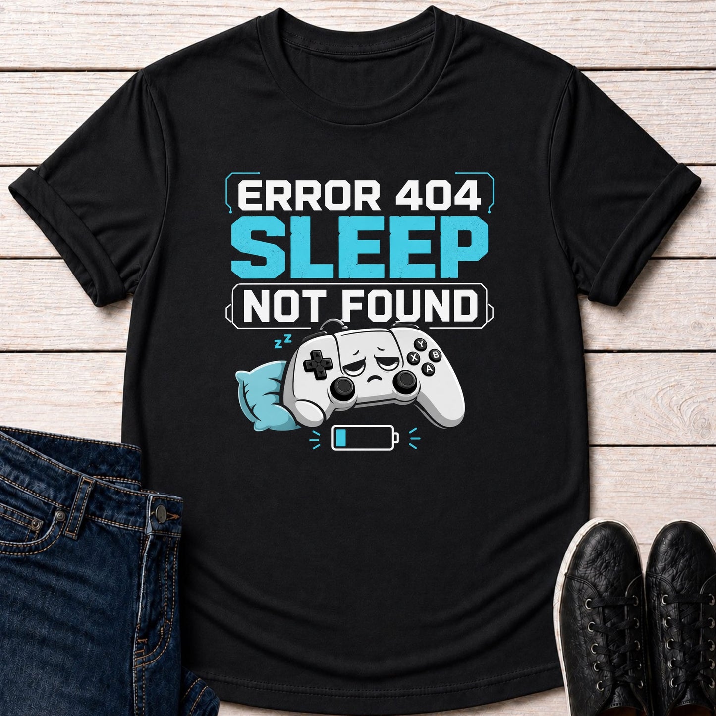 T-Shirt Black / S Sleep Not Found T-shirt