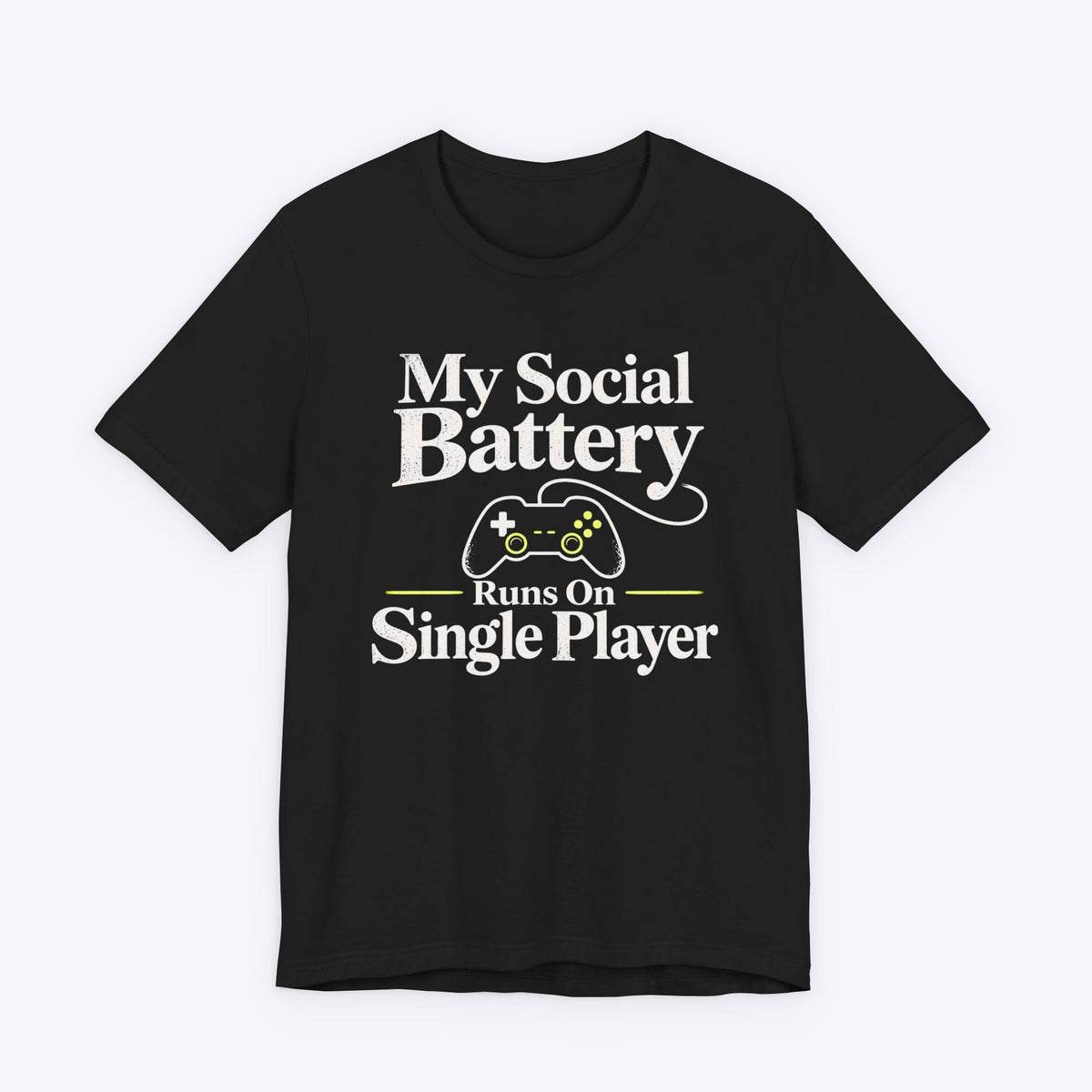 T-Shirt Black / S Social Battery T-shirt