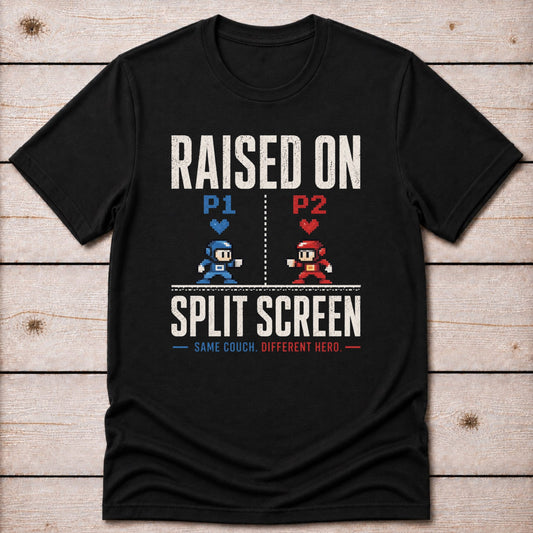 T-Shirt Black / S Split Screen T-shirt