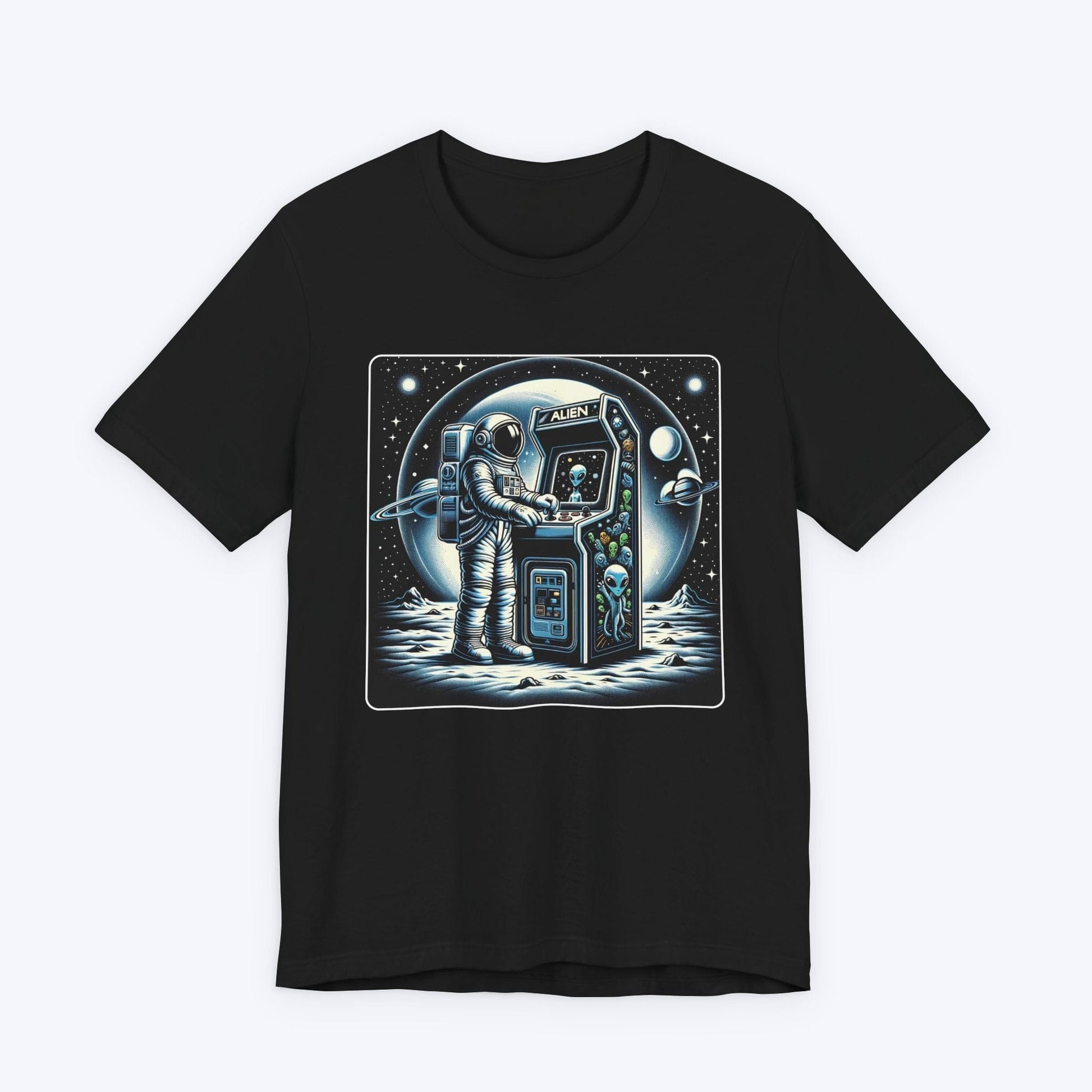 T-Shirt Black / S Stary Night - Moonwalk Gamer T-shirt