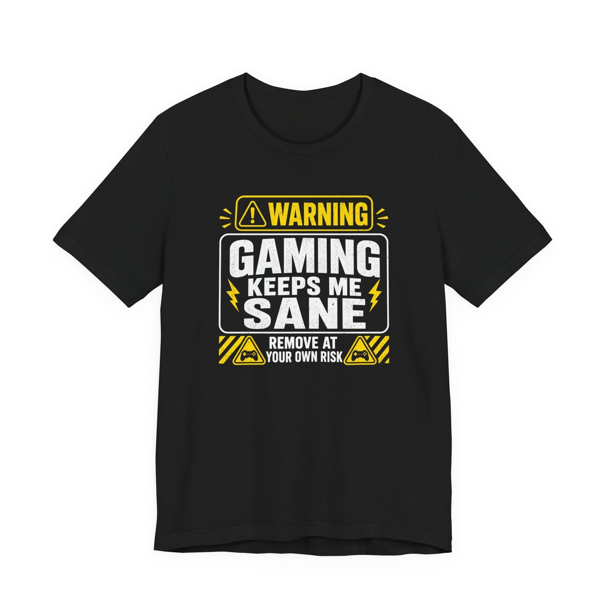 T-Shirt Black / S Staying Sane T-shirt
