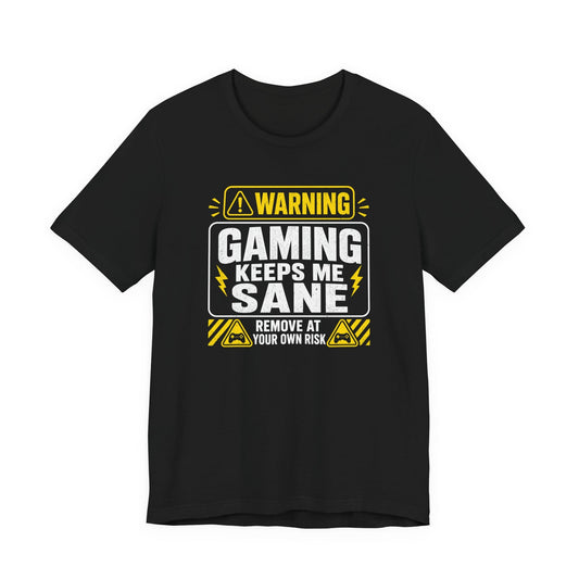 T-Shirt Black / S Staying Sane T-shirt