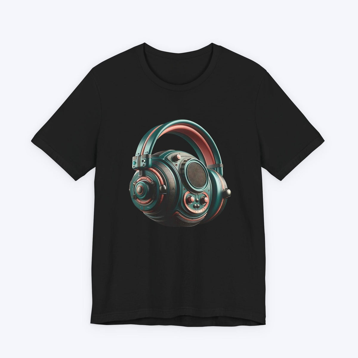 T-Shirt Black / S Steampunk Audiophile T-shirt