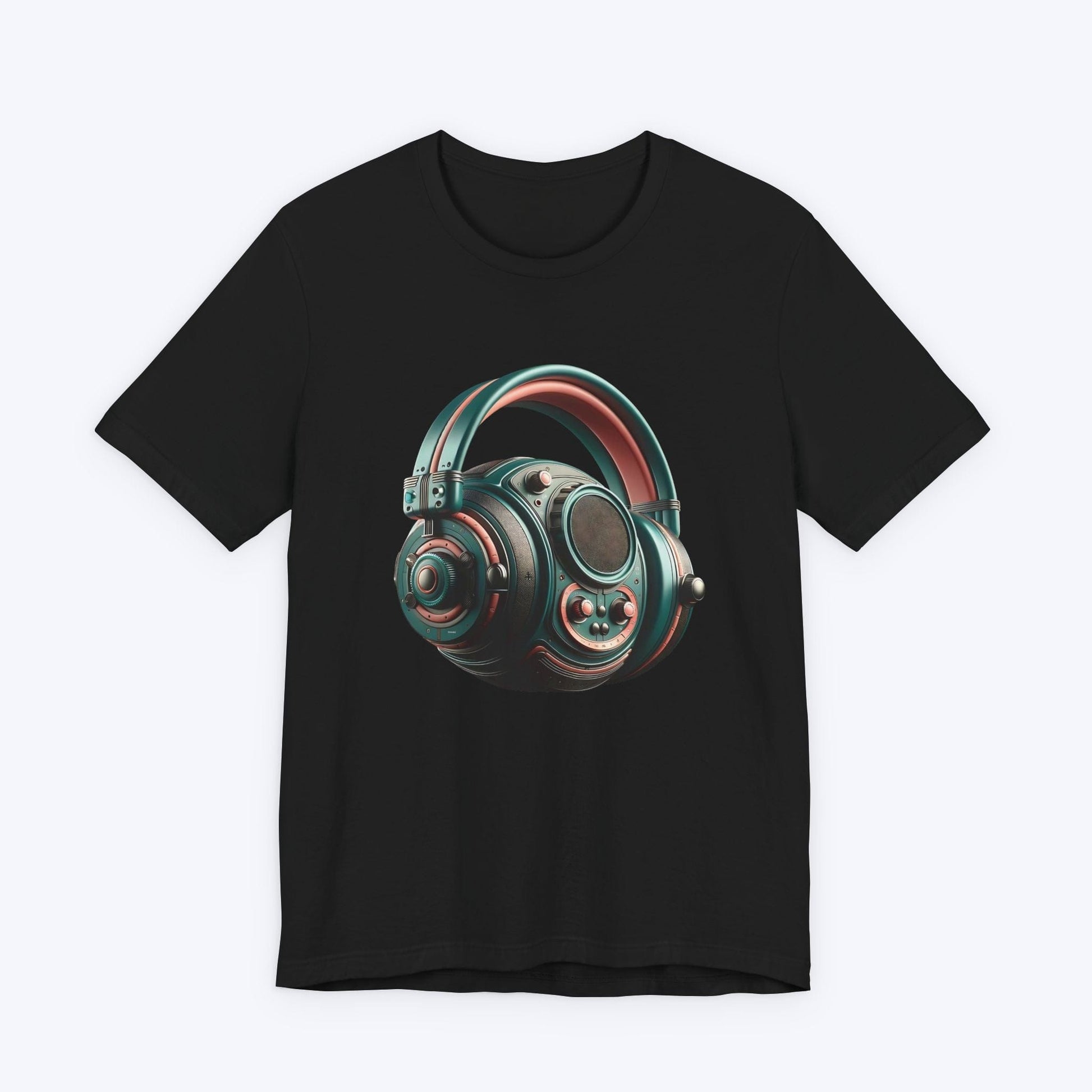 T-Shirt Black / S Steampunk Audiophile T-shirt