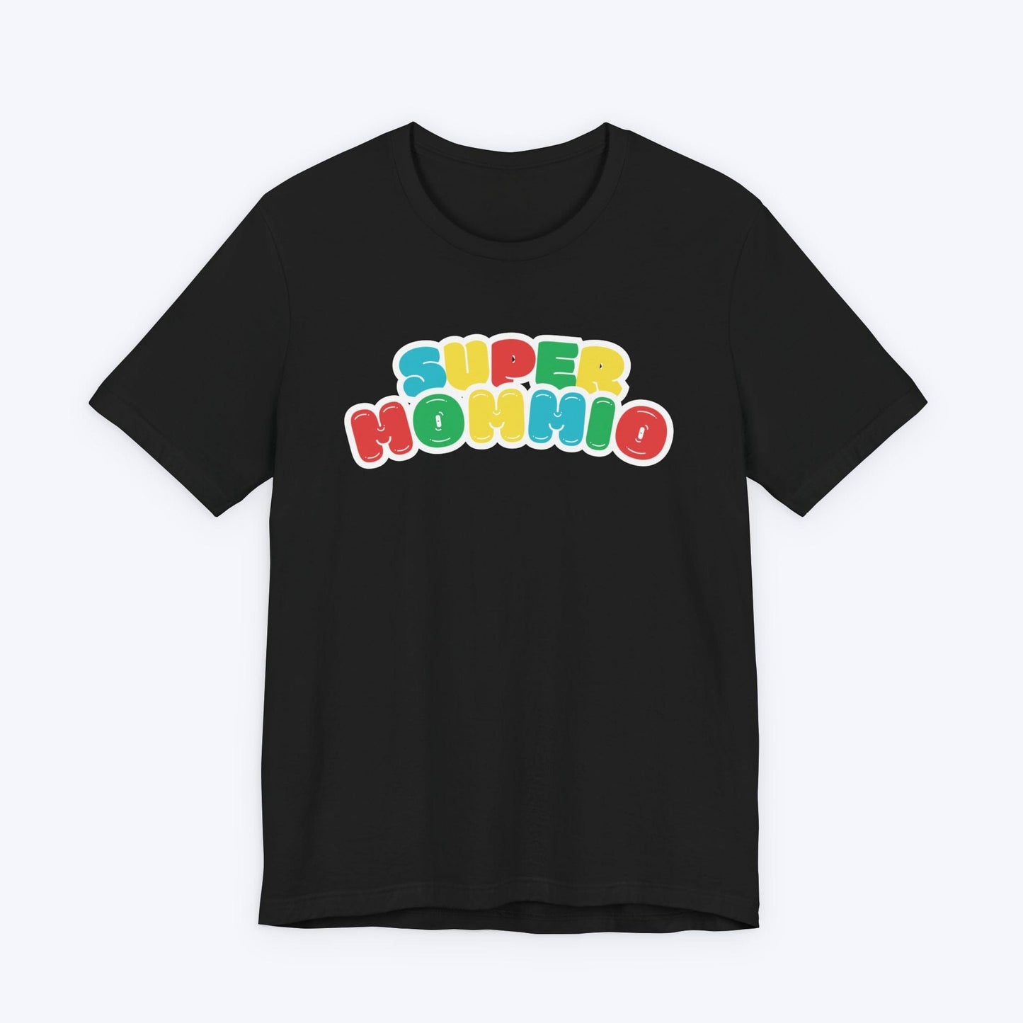 T-Shirt Black / S Super Mommio (Bubbles) T-shirt