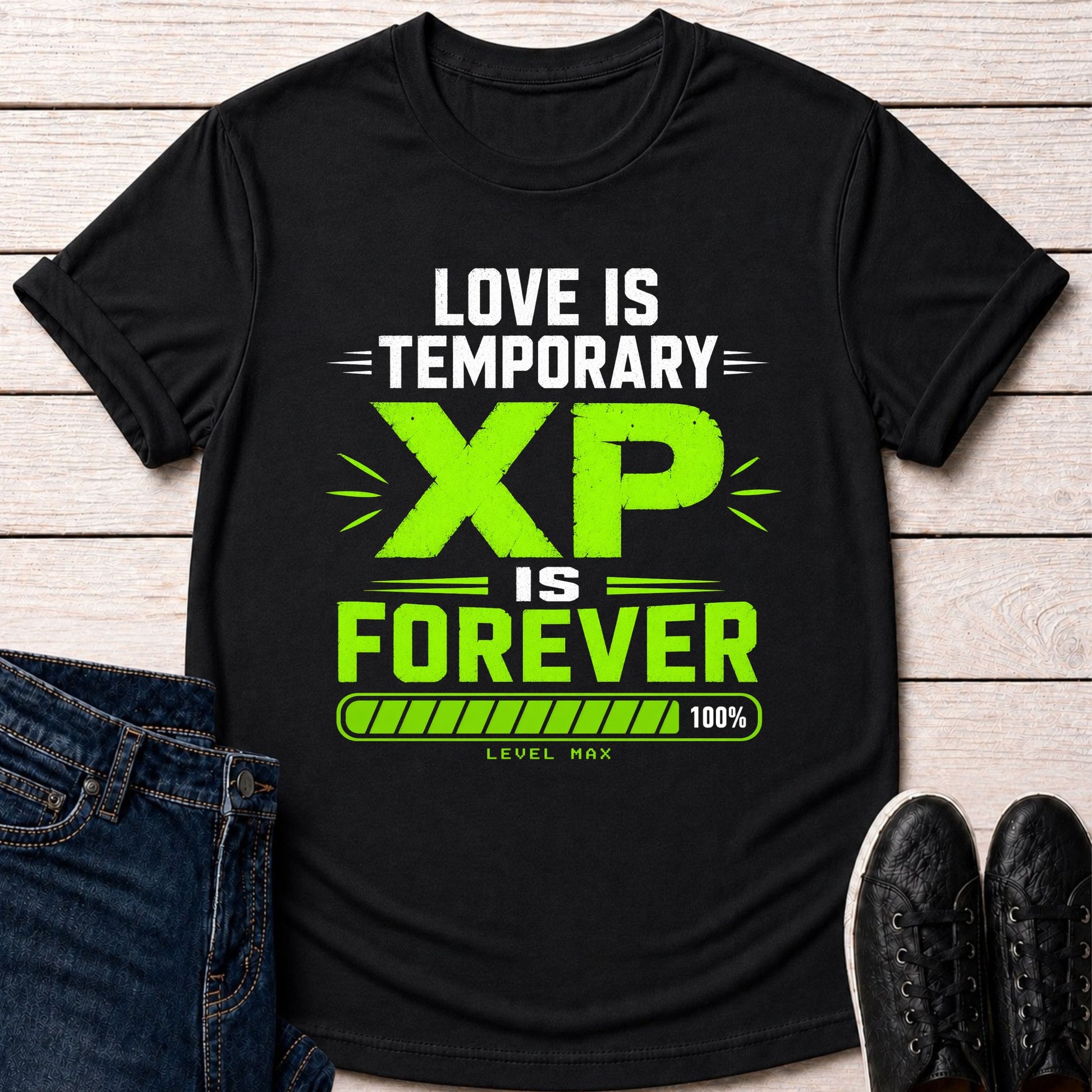 T-Shirt Black / S Temporary Love T-shirt