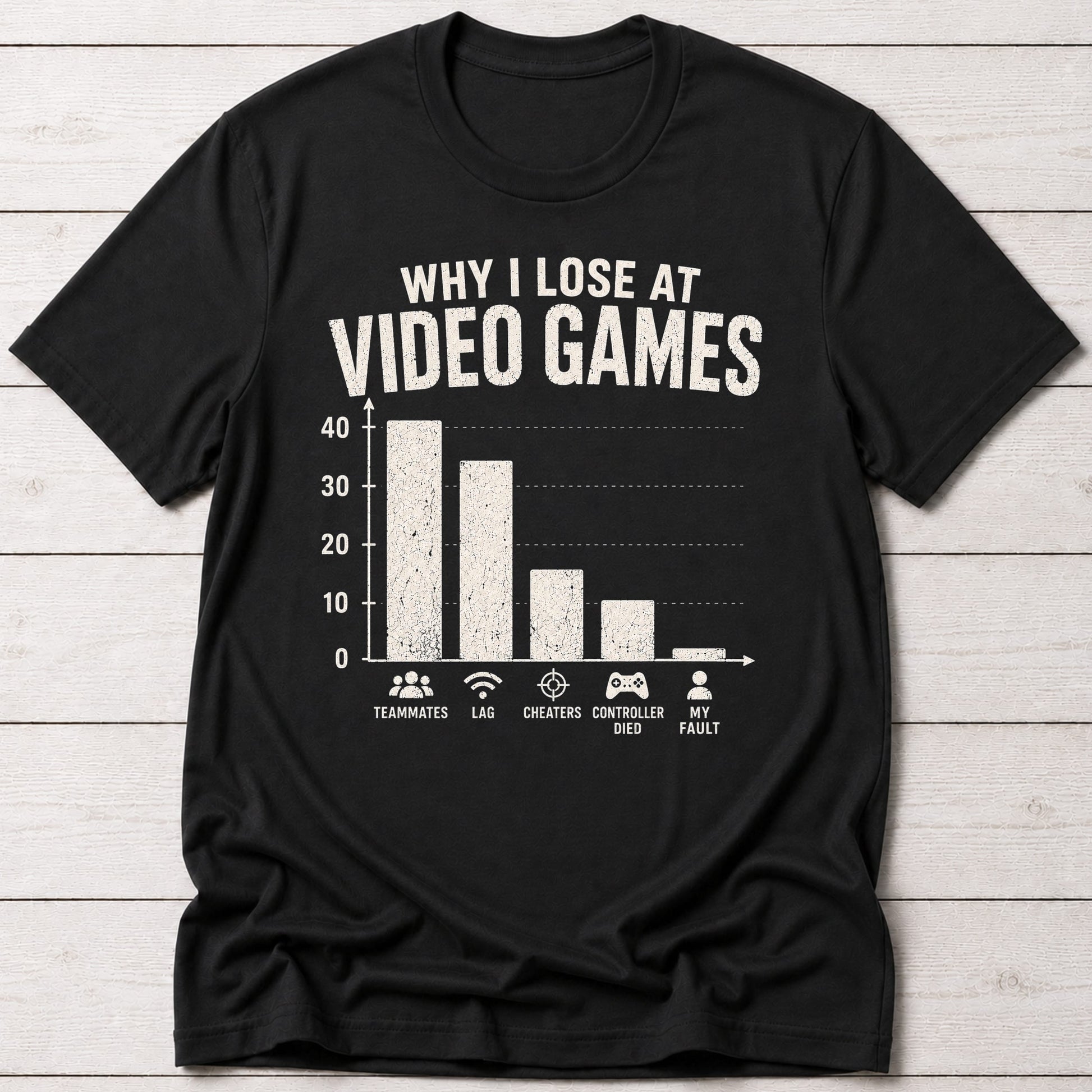T-Shirt Black / S Their Fault T-shirt