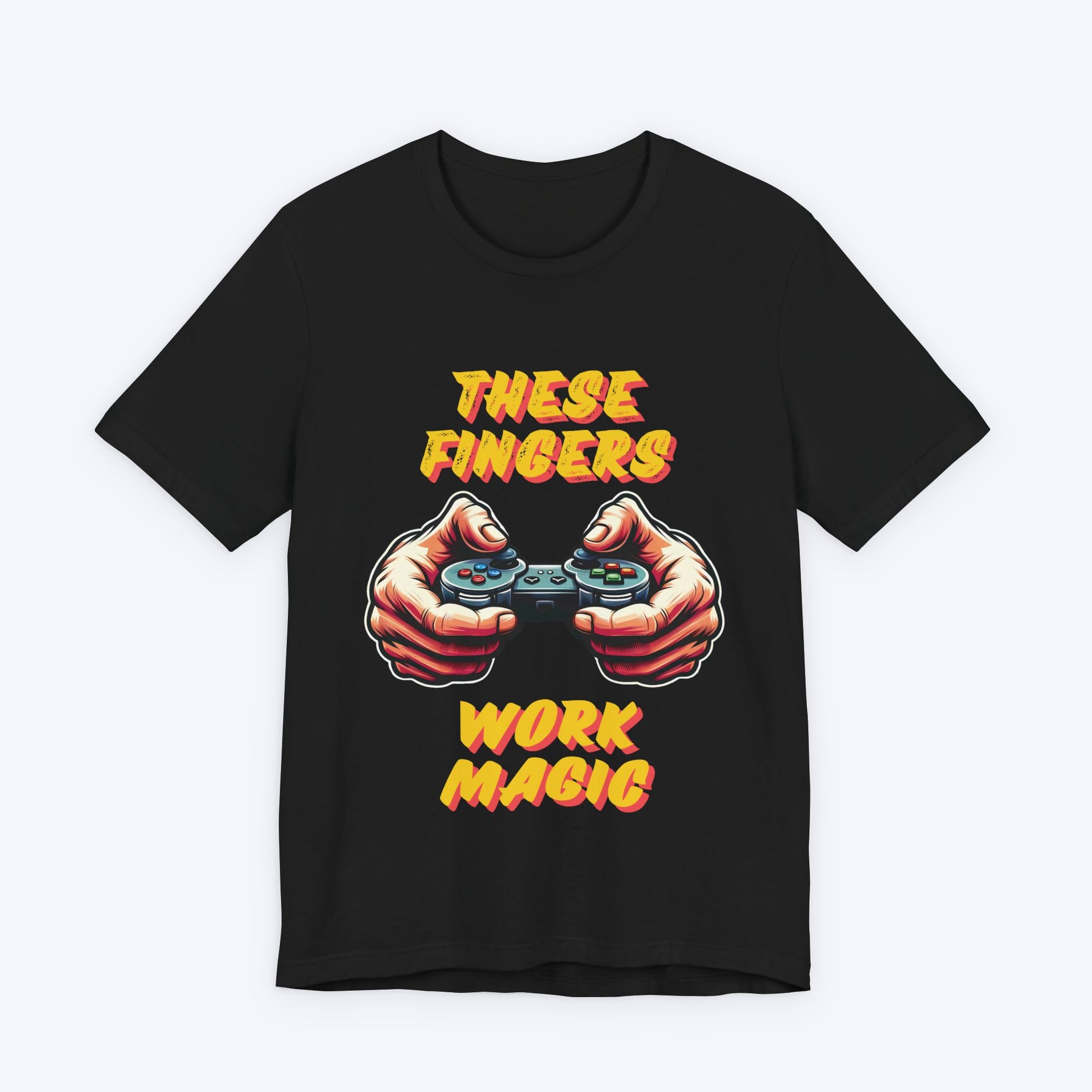 T-Shirt Black / S These Fingers Work Magic T-shirt