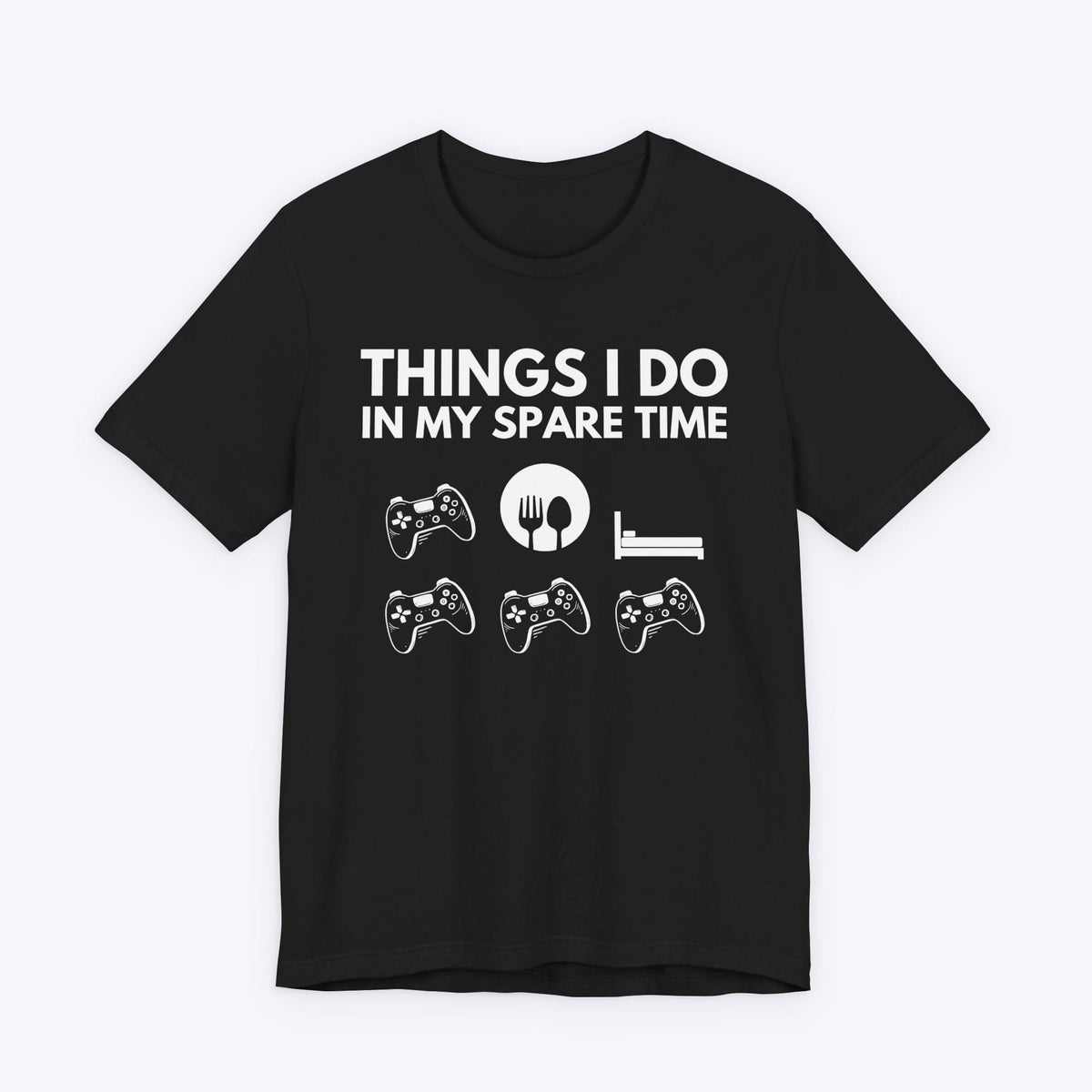 T-Shirt Black / S Things I Do In My Spare Time T-shirt