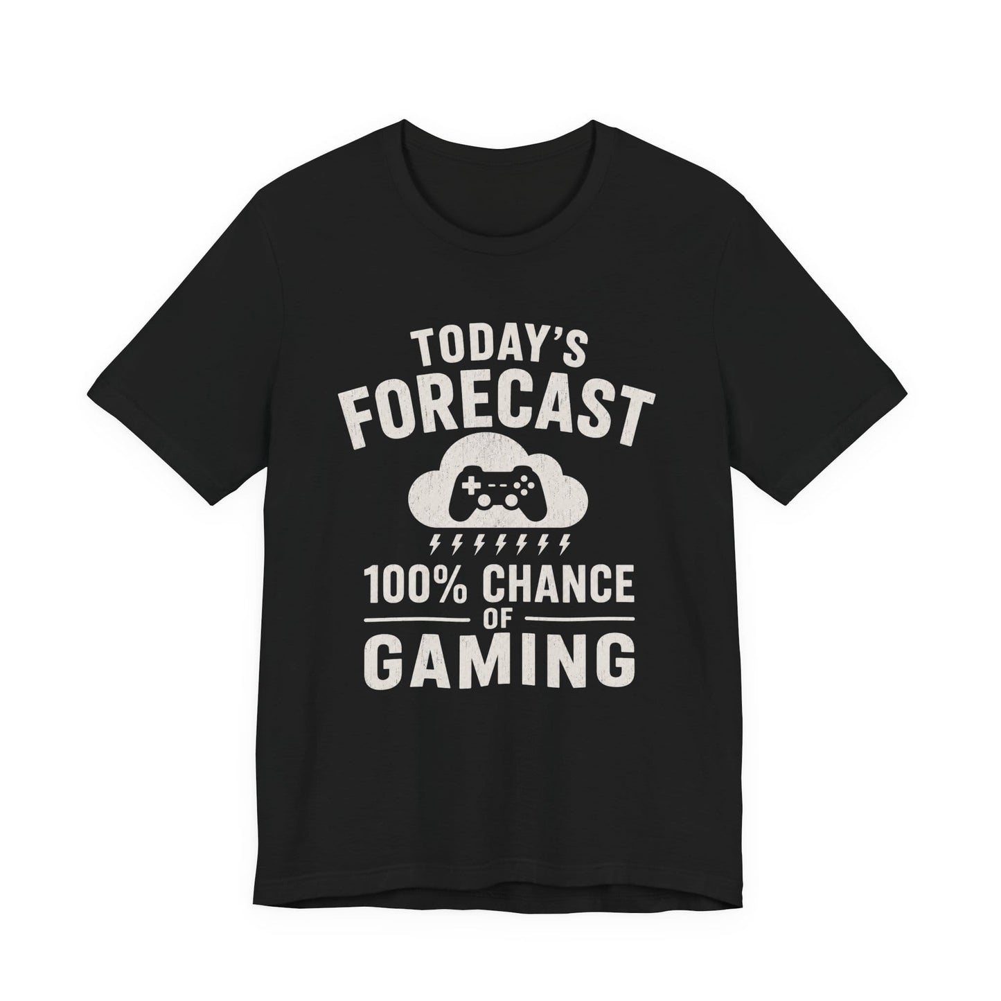 T-Shirt Black / S Today's Forecast T-shirt