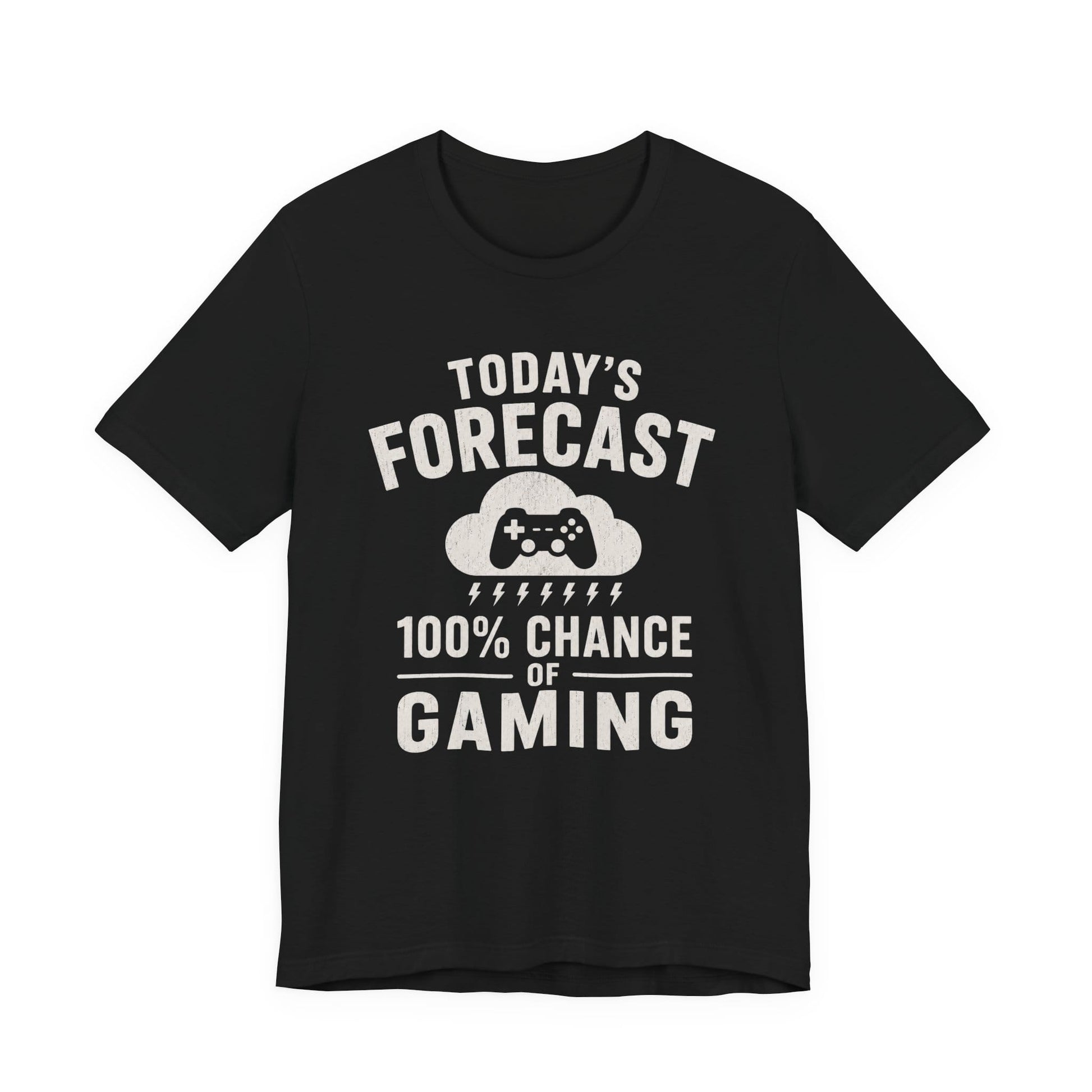 T-Shirt Black / S Today's Forecast T-shirt