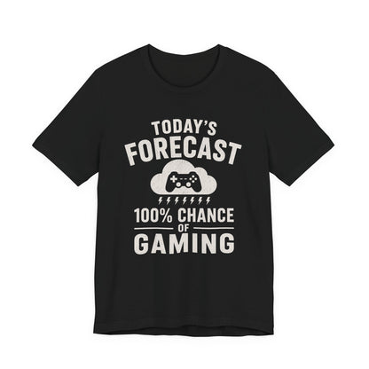 T-Shirt Black / S Today's Forecast T-shirt