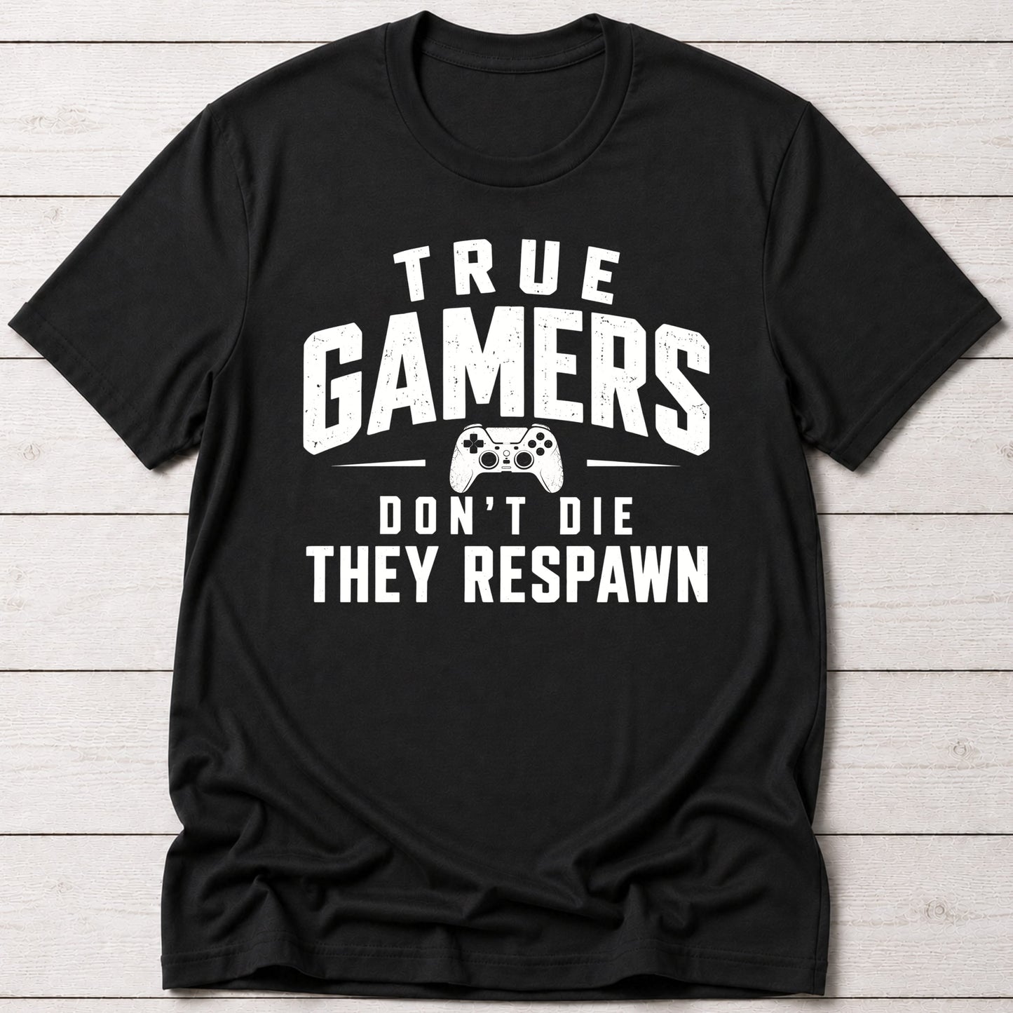 T-Shirt Black / S True Gamers T-shirt
