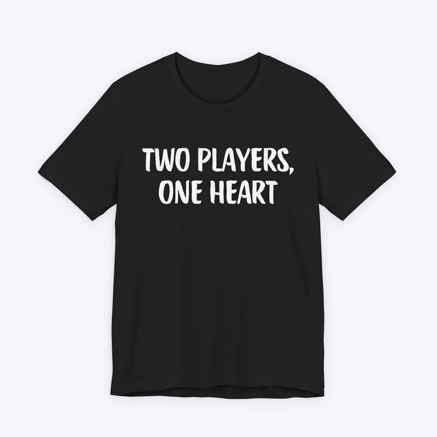 T-Shirt Black / S Two Players, One Heart T-shirt
