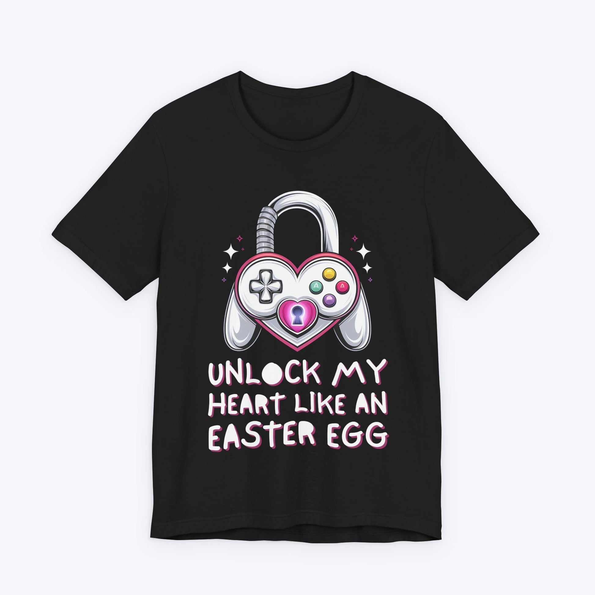 T-Shirt Black / S Unlock My Heart Like An Easter Egg T-shirt